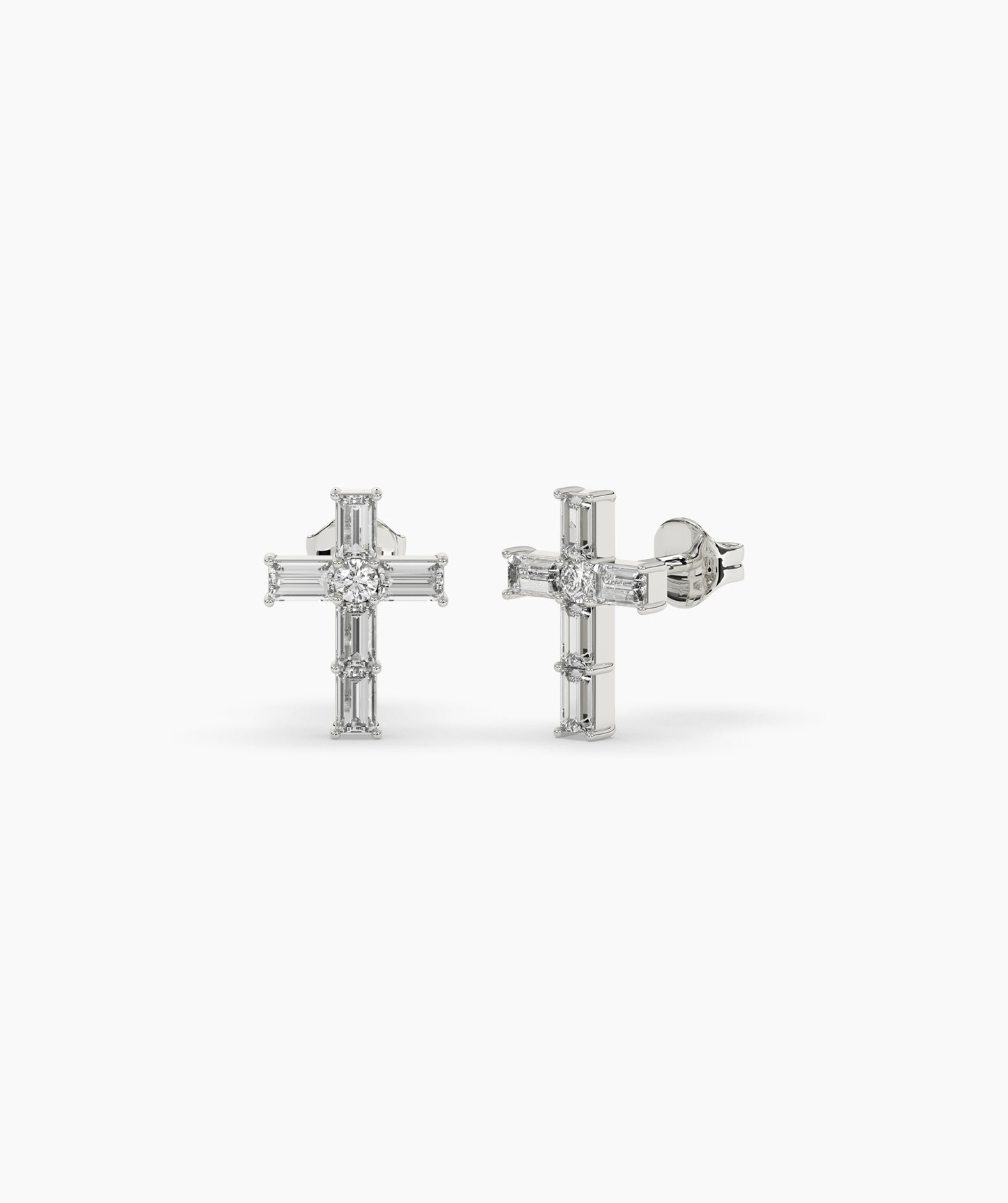 Cross Stud Earrings