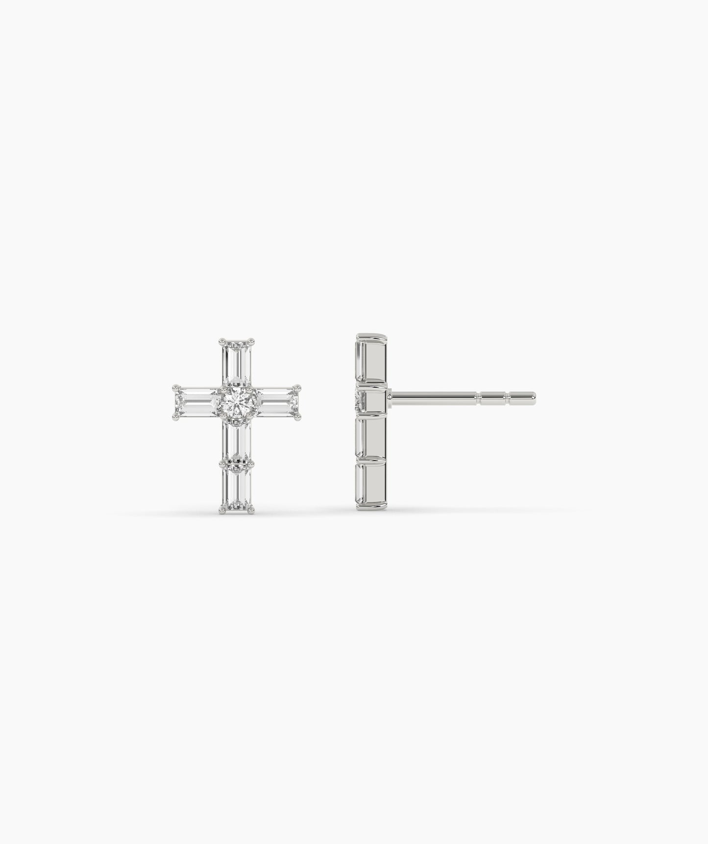 Cross Stud Earrings