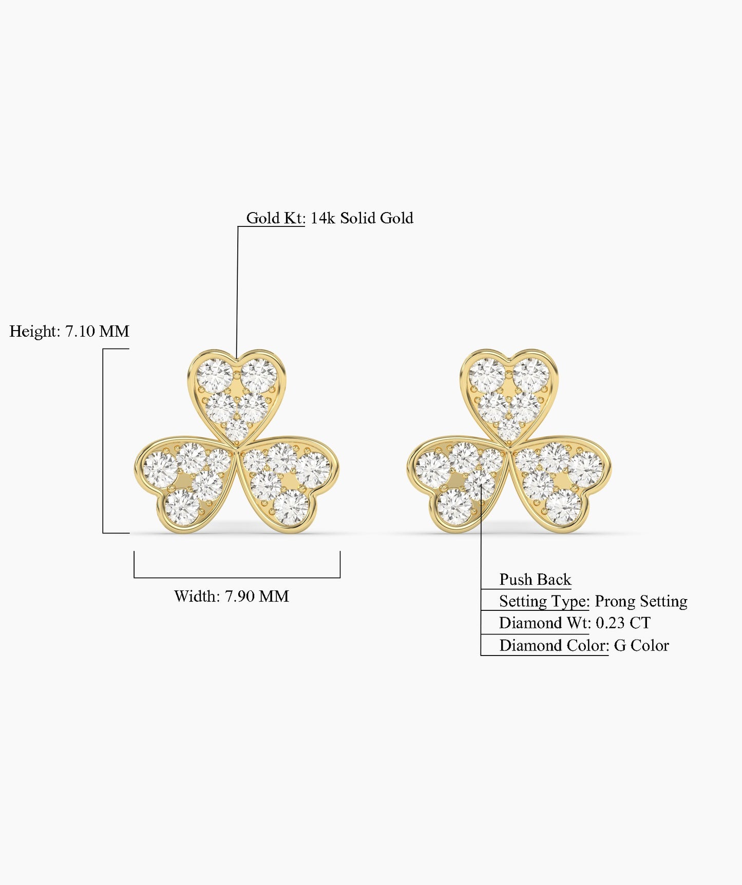 Lucky Clover Earrings