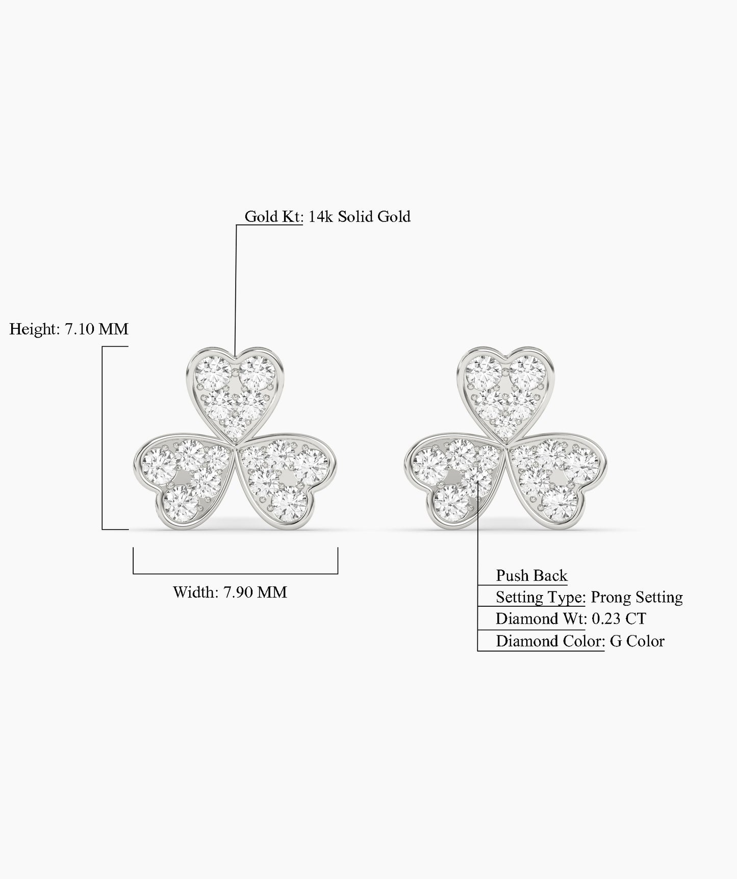 Lucky Clover Earrings