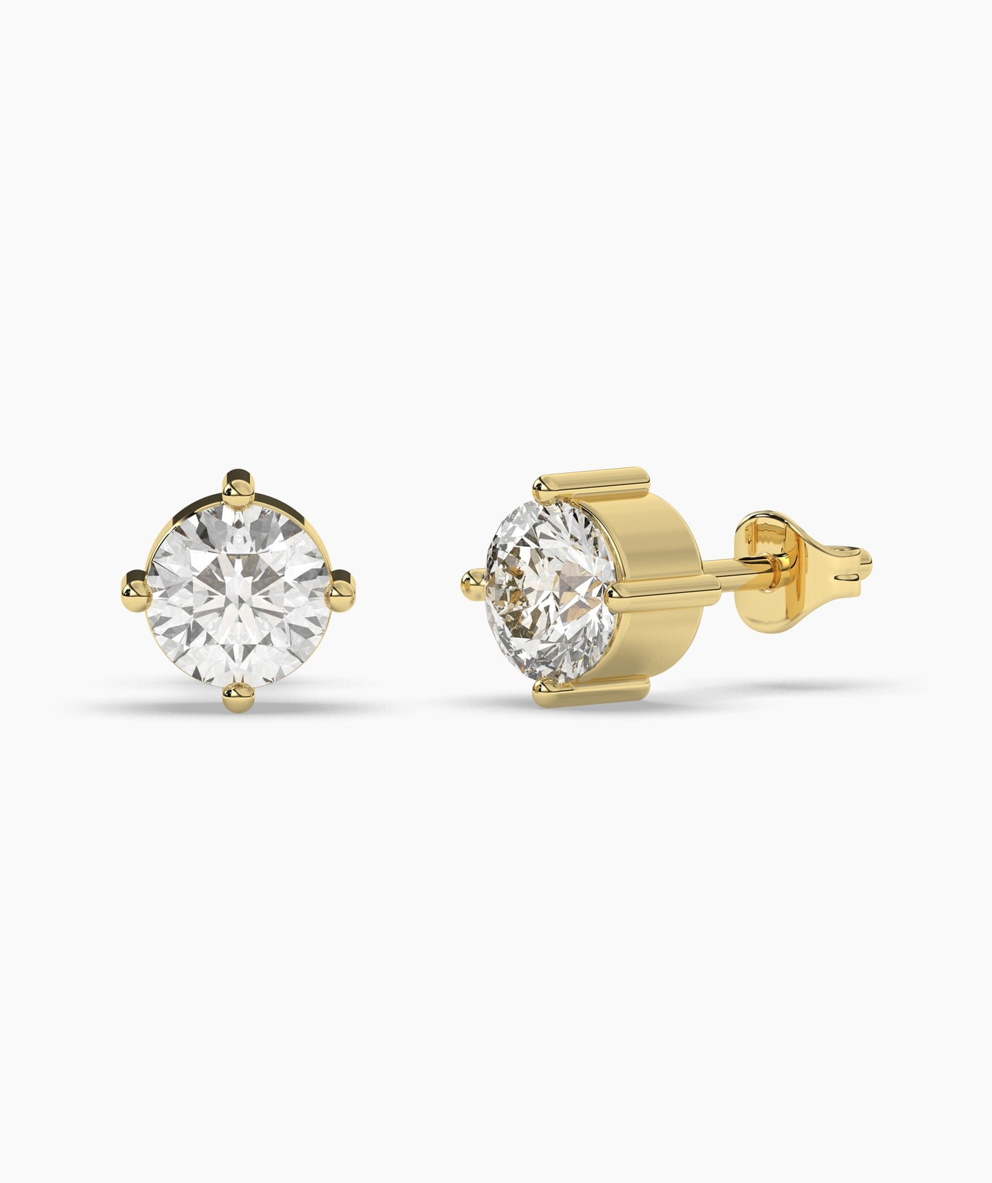 Diamond Stud Earrings