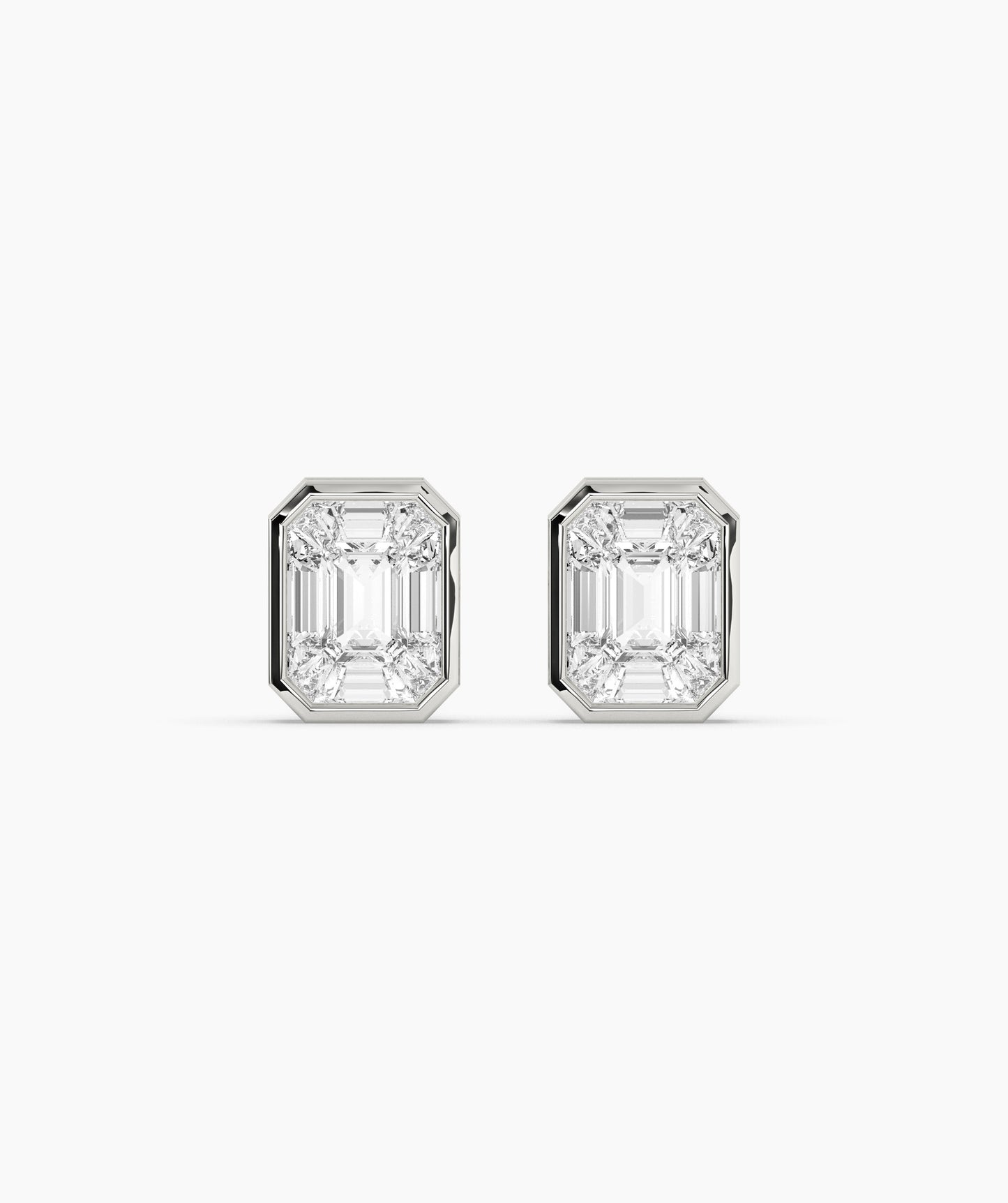 Sophisticated Emerald-Style Studs