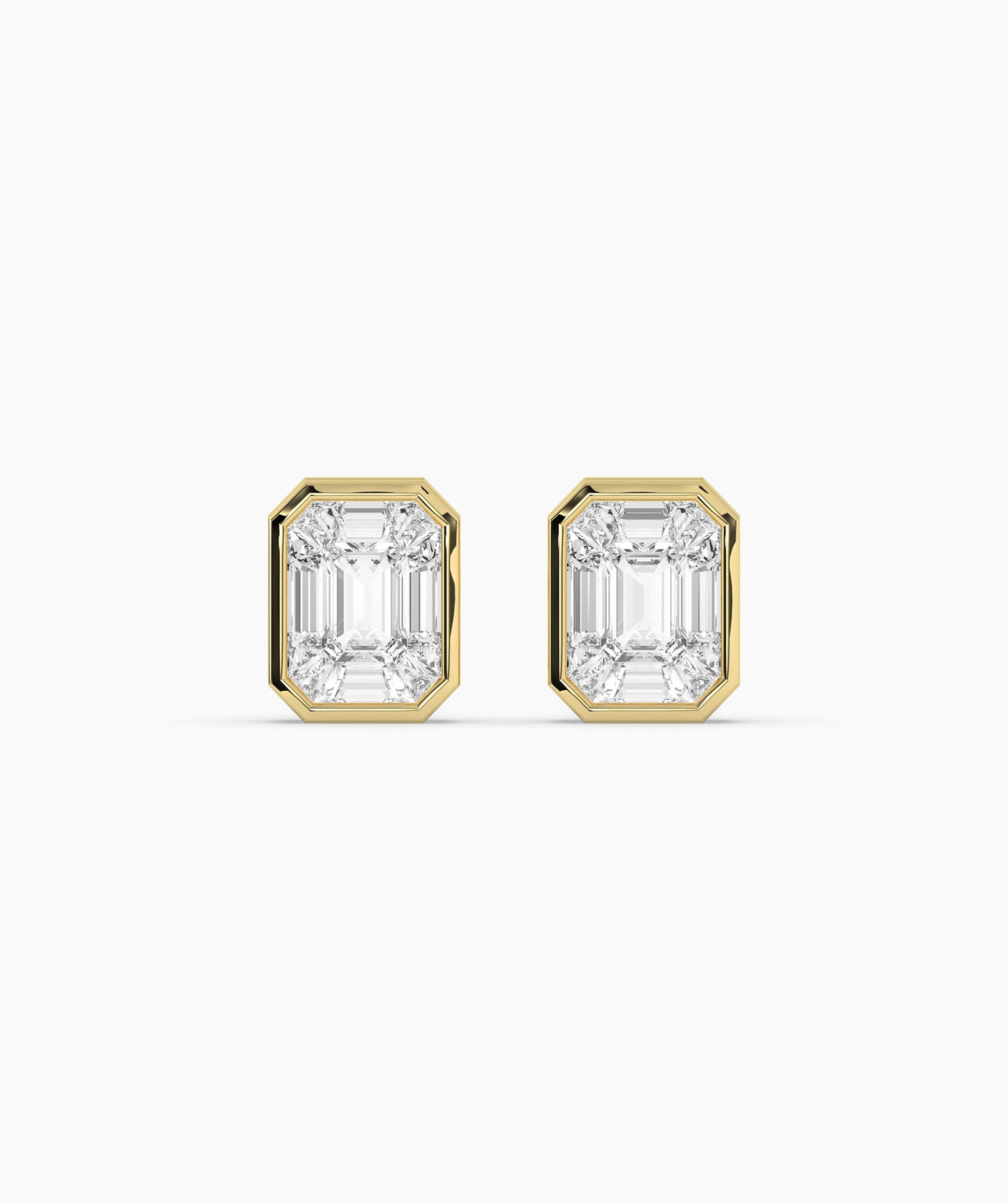 Sophisticated Emerald-Style Studs