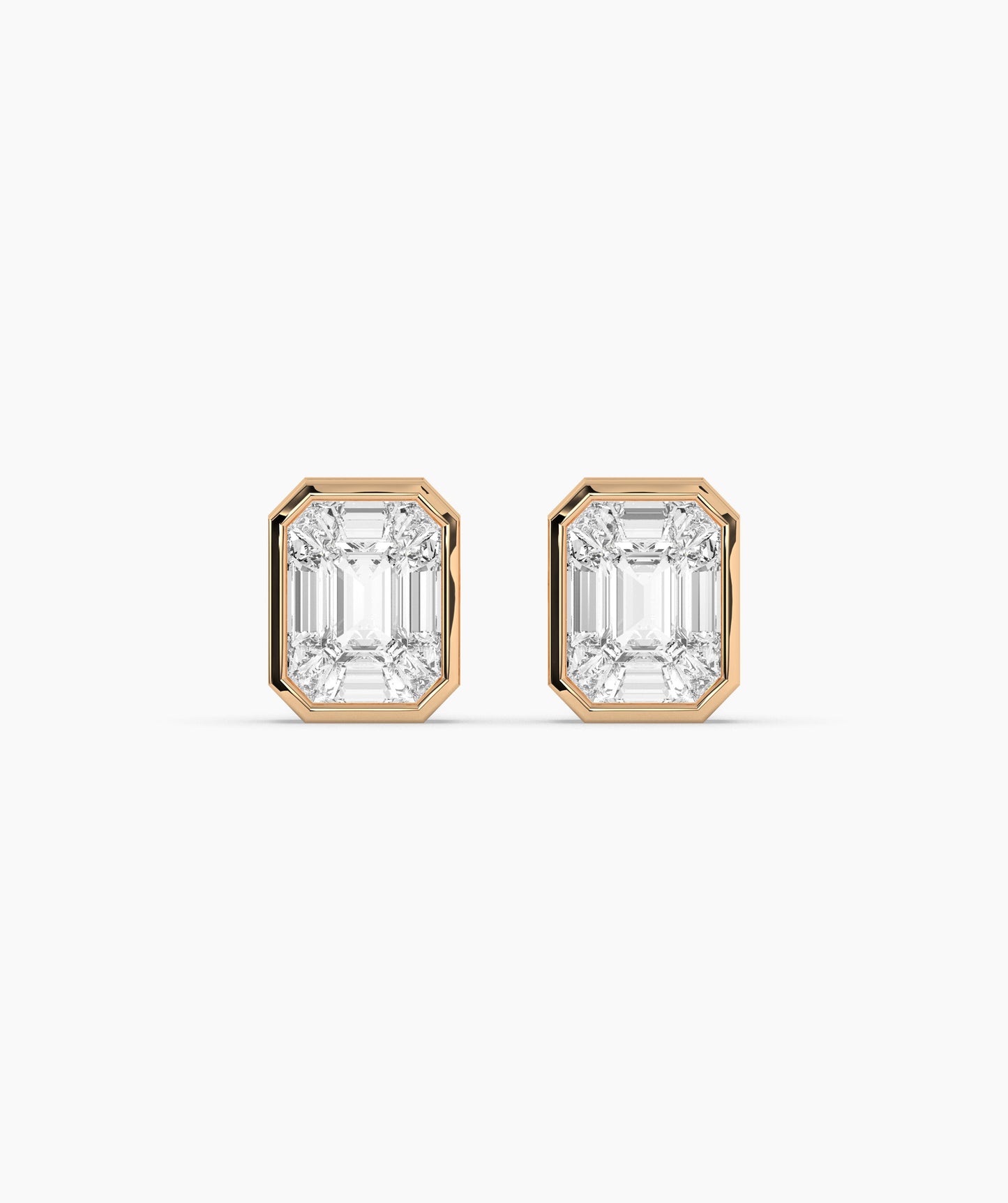 Sophisticated Emerald-Style Studs