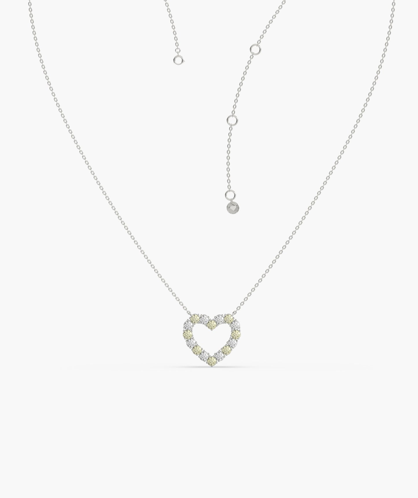 Sparkling Affection Heart Necklace