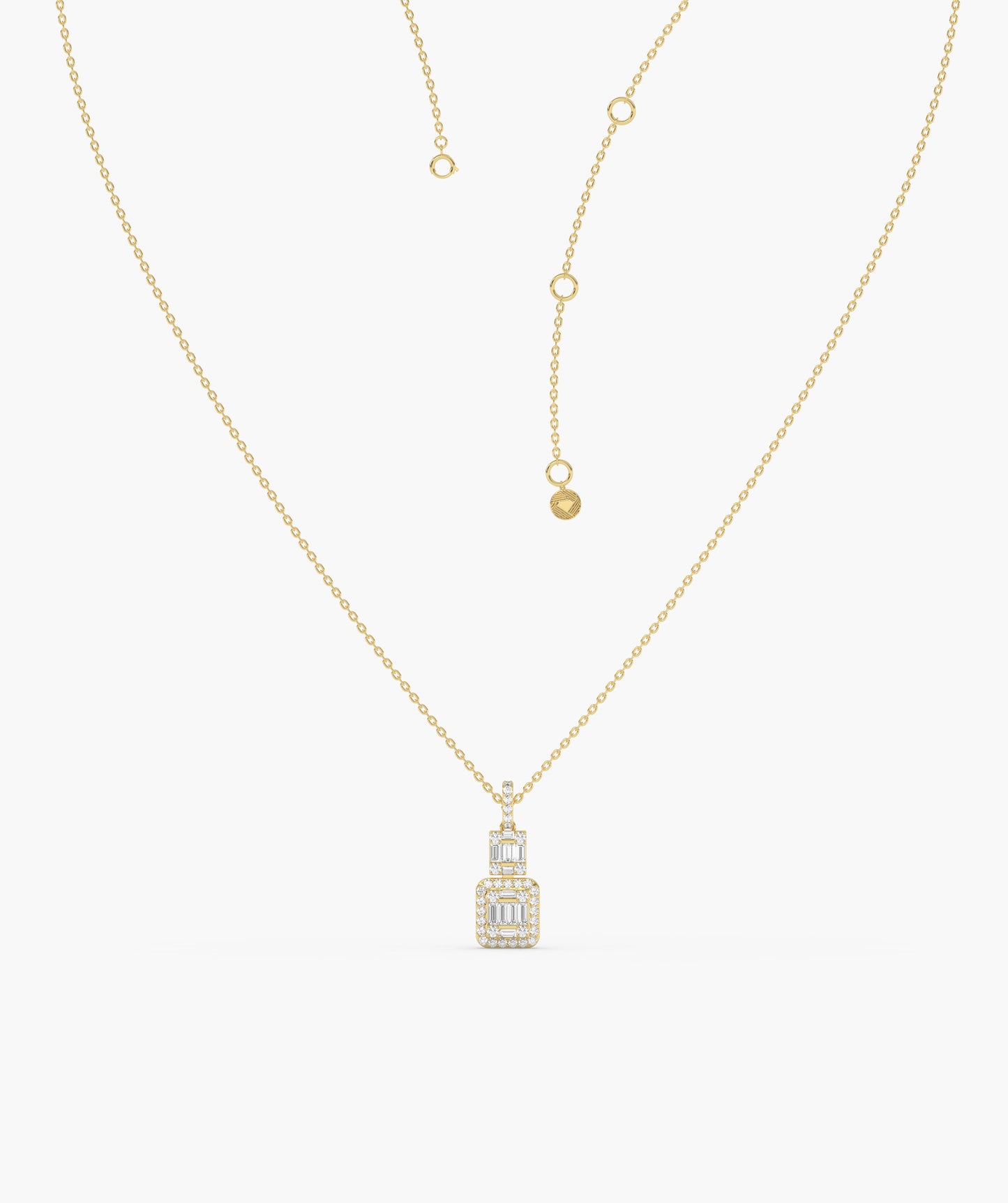 Art Deco Diamond Statement Necklace