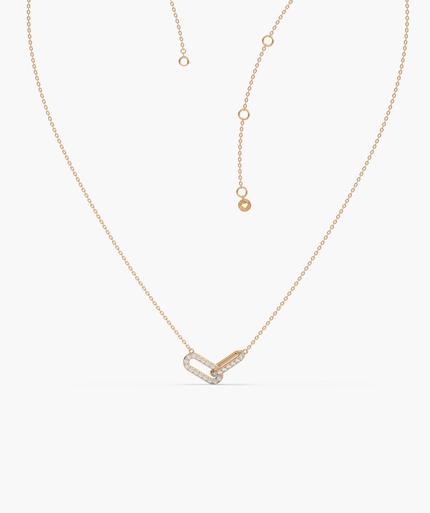Chic Unity 14K Gold Necklace