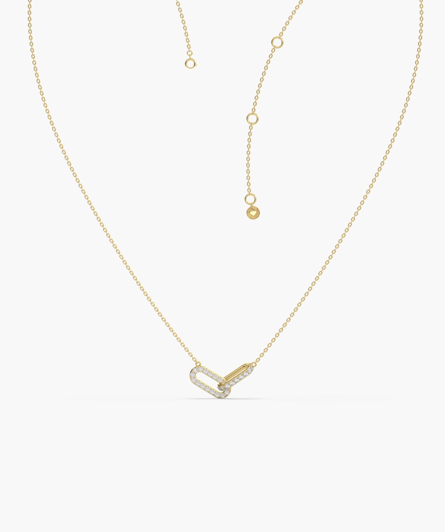 Chic Unity 14K Gold Necklace