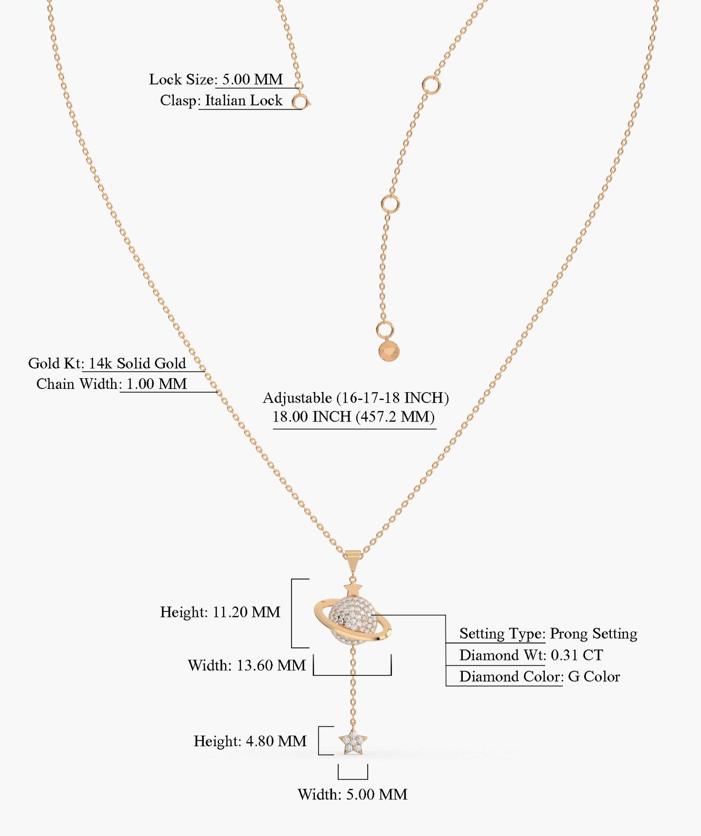 Galactic Gleam Pendant