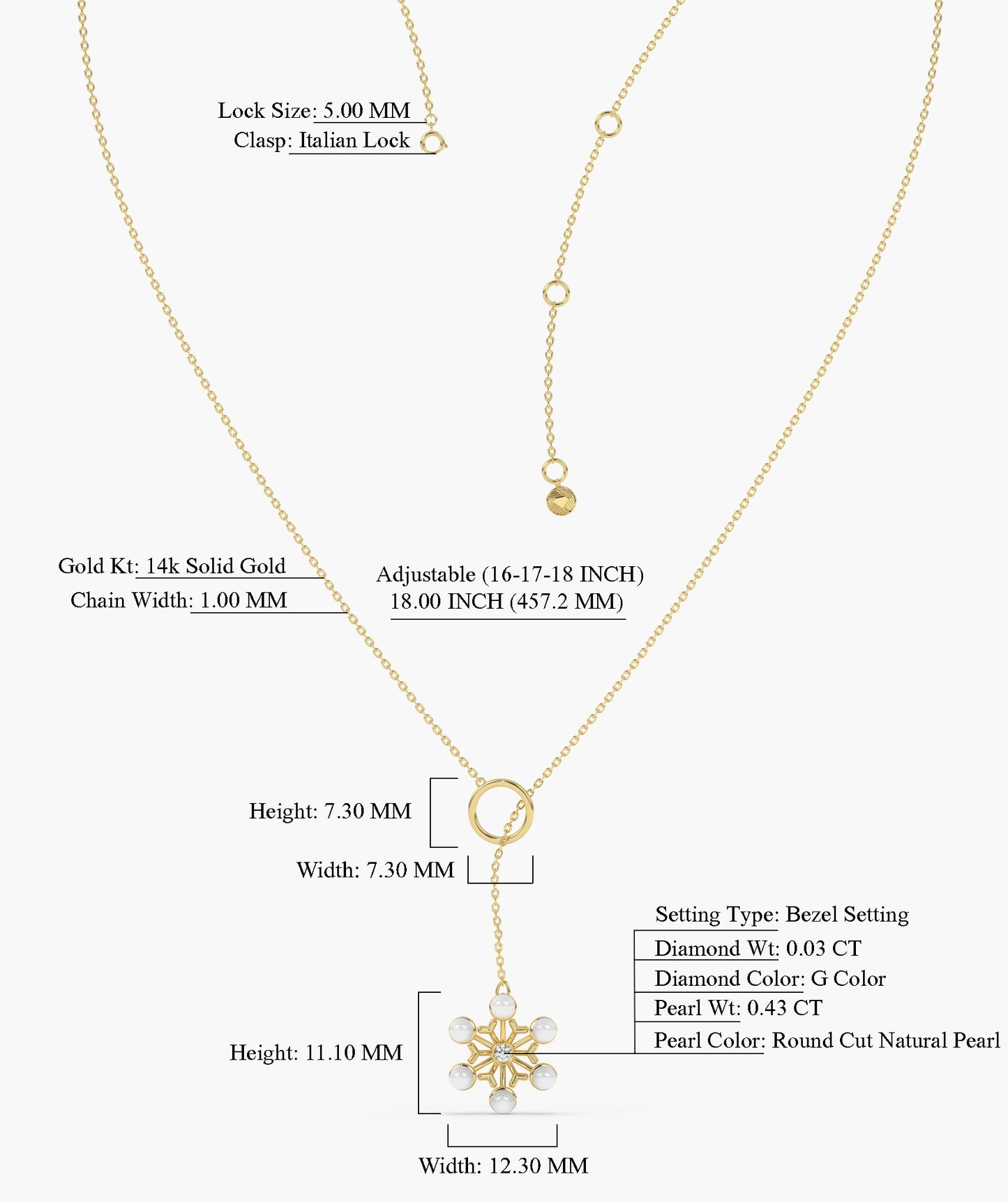 Celestial Glow Diamond Necklace
