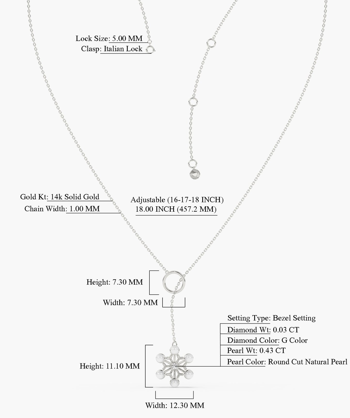 Celestial Glow Diamond Necklace