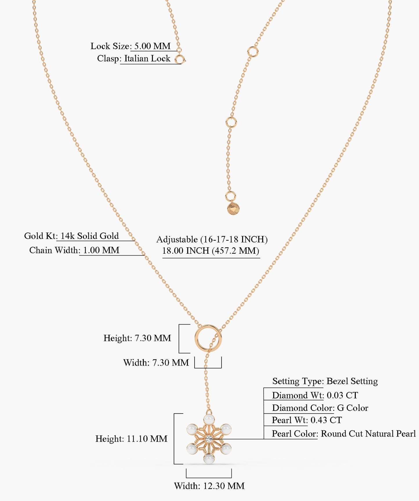Celestial Glow Diamond Necklace