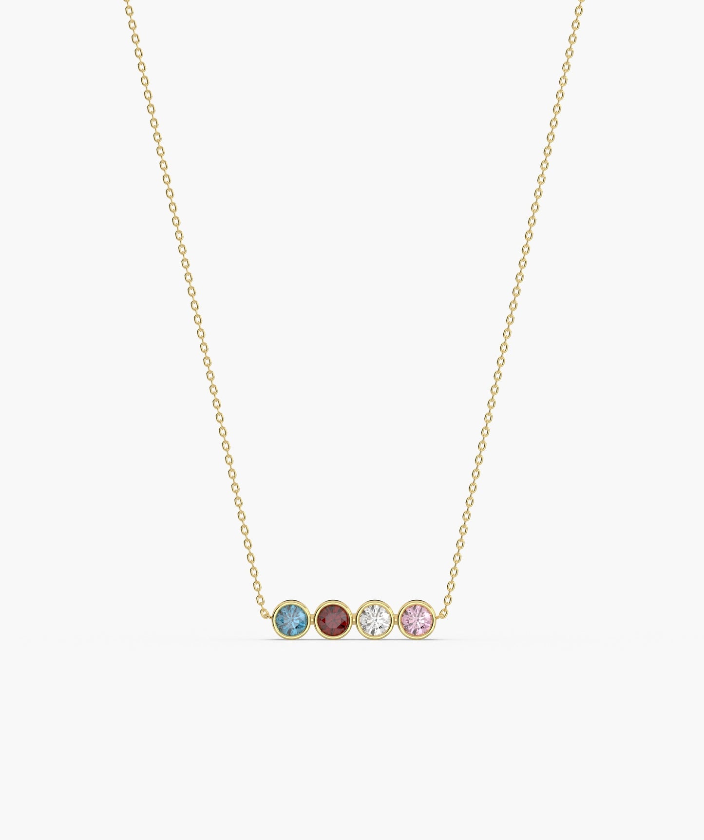 Colorful Harmony Diamond Necklace