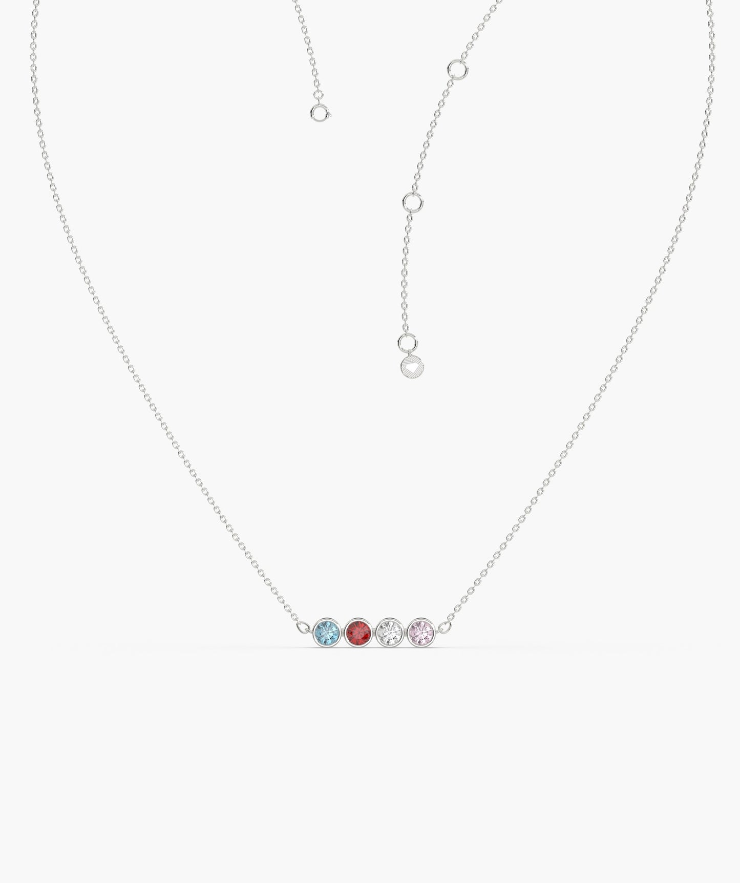 Colorful Harmony Diamond Necklace