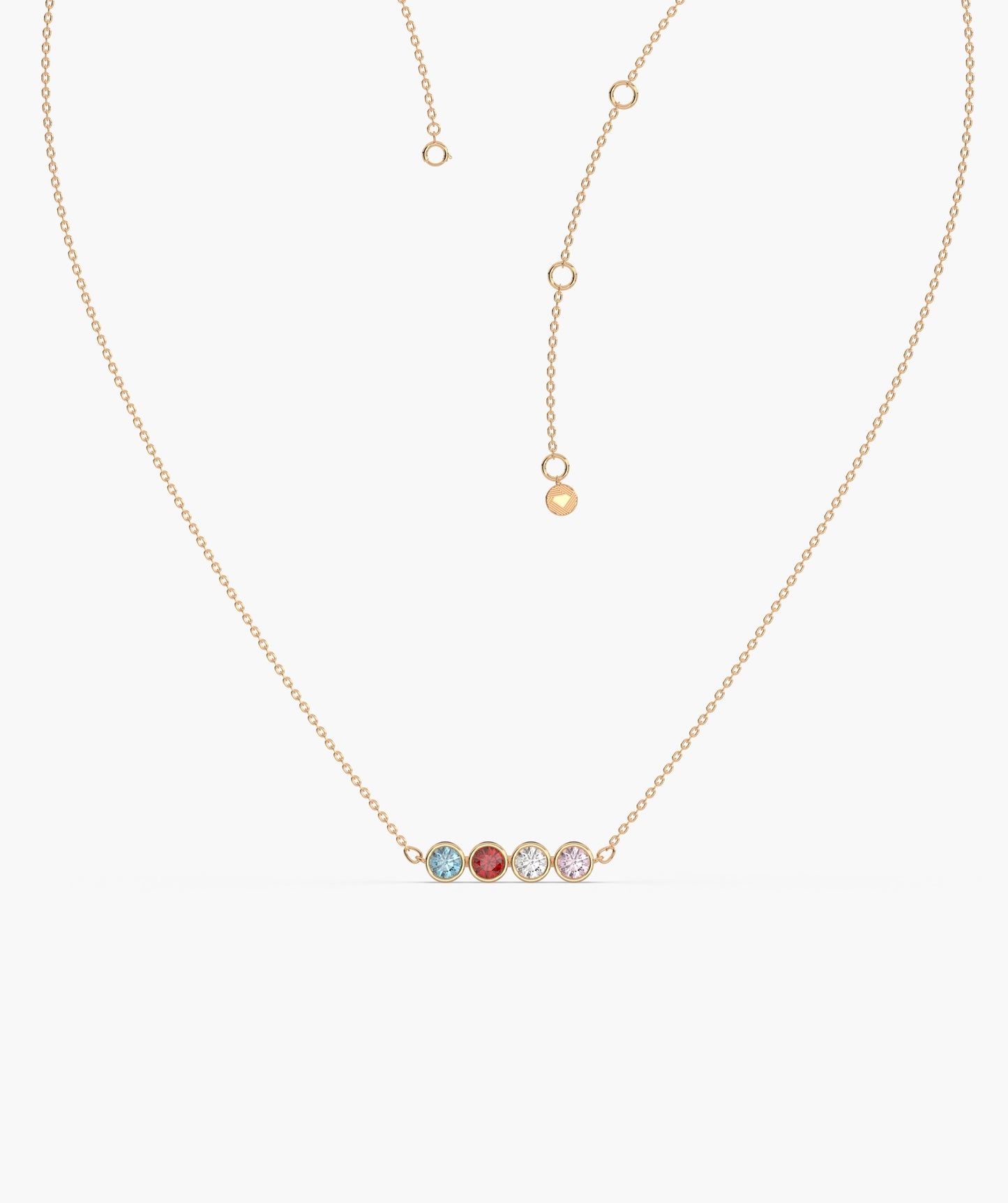 Colorful Harmony Diamond Necklace