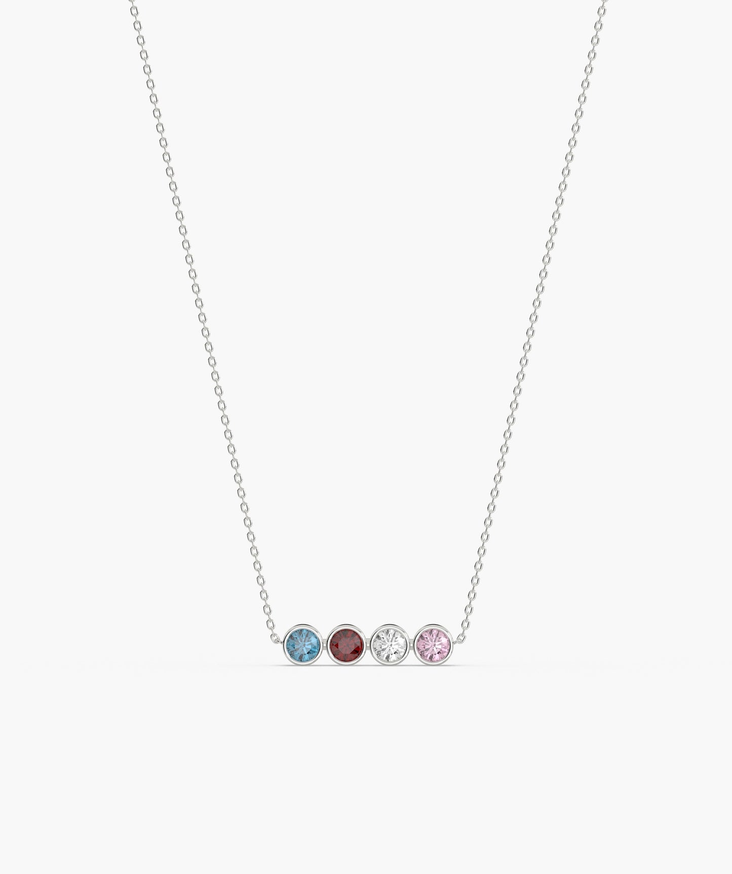 Colorful Harmony Diamond Necklace