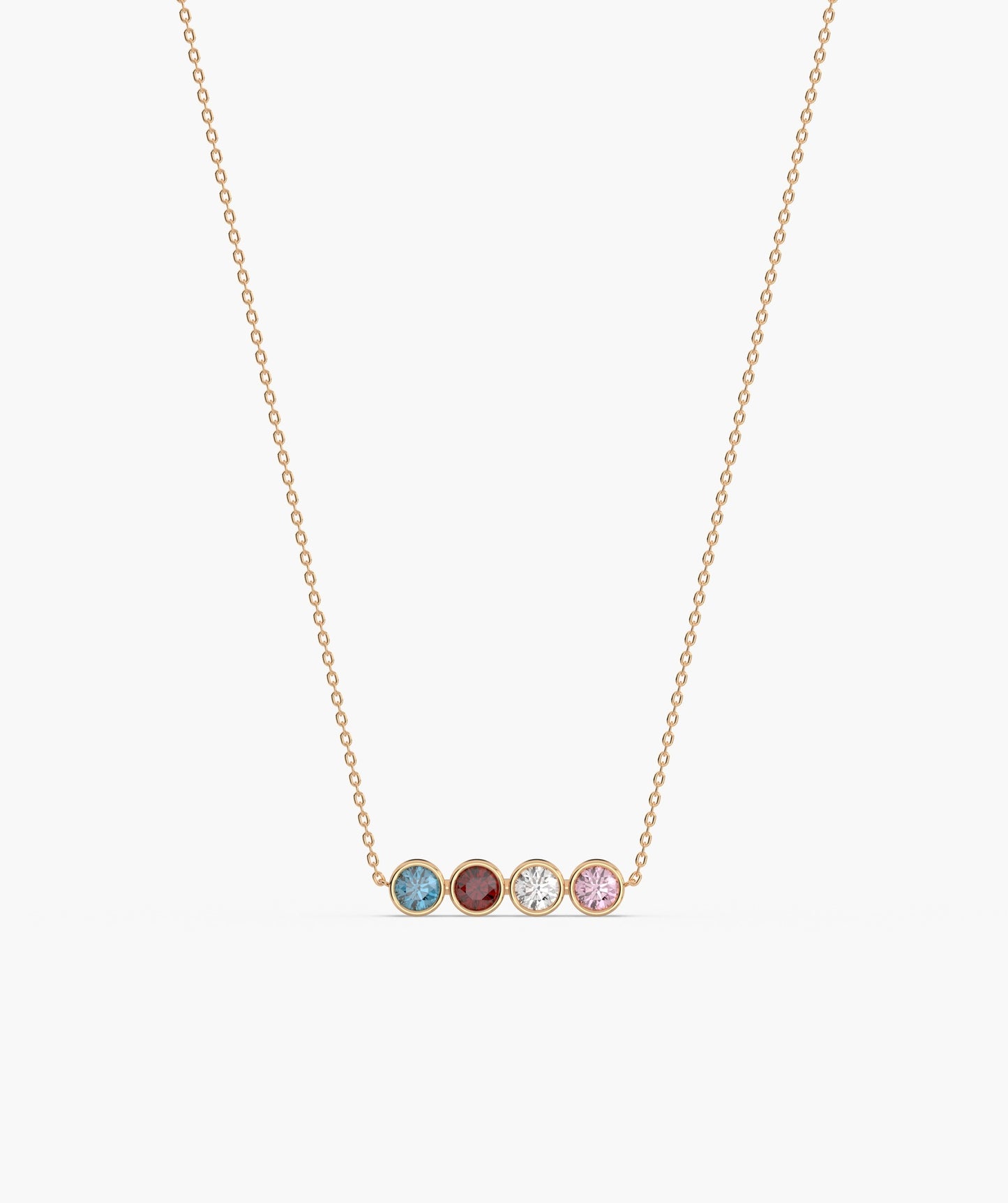 Colorful Harmony Diamond Necklace