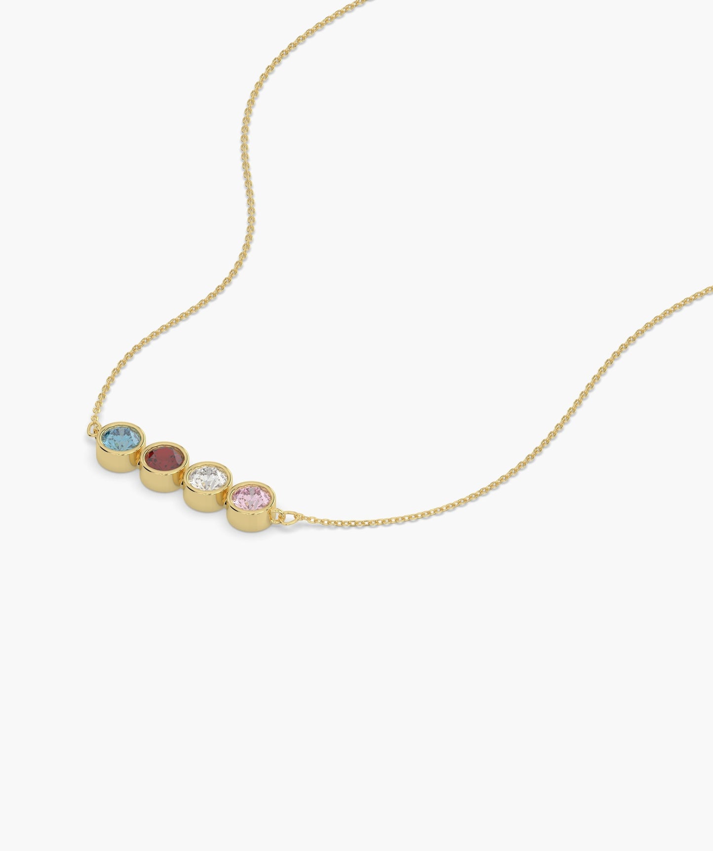 Colorful Harmony Diamond Necklace