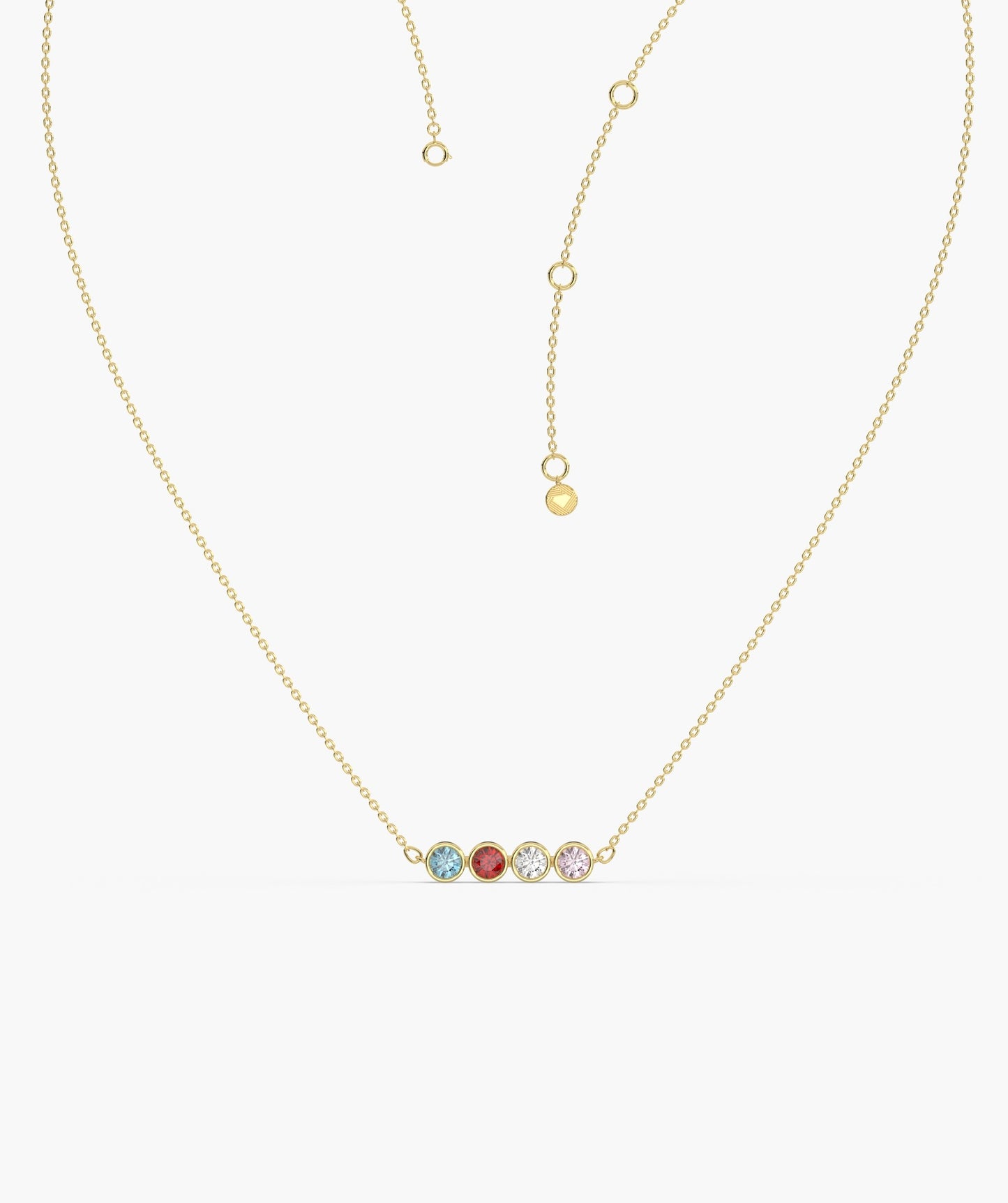 Colorful Harmony Diamond Necklace