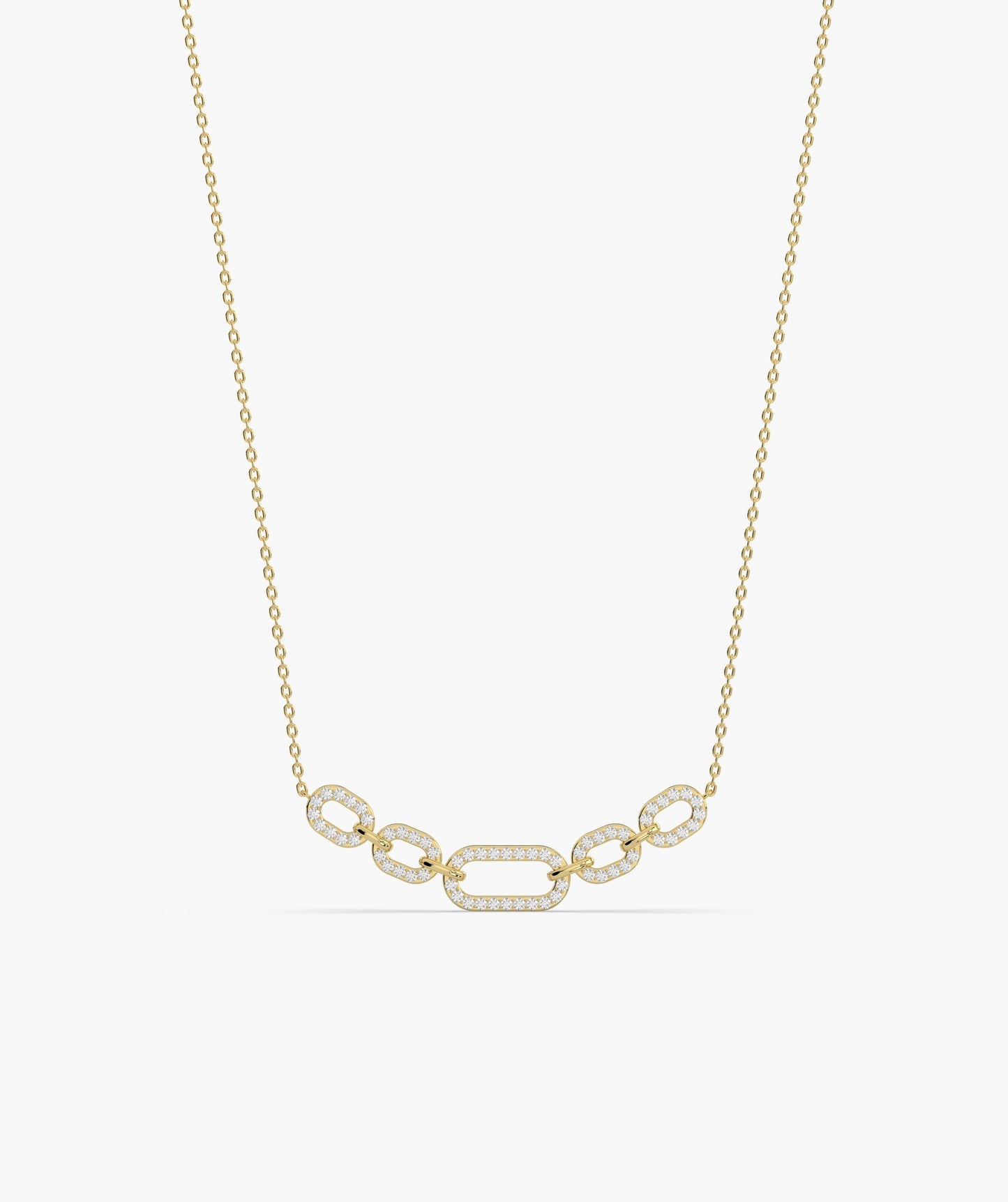 Elegance Diamond-Linked Necklace