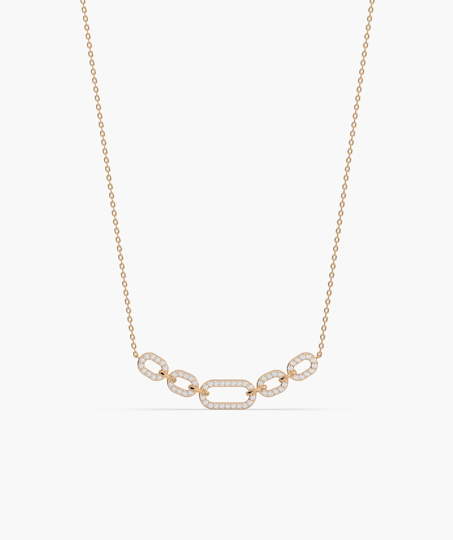 Elegance Diamond-Linked Necklace