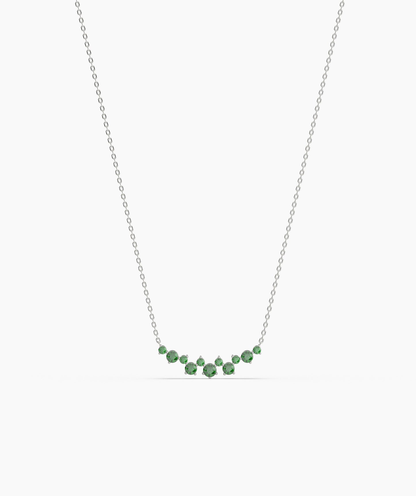 Green Harmony 14K Gold Necklace