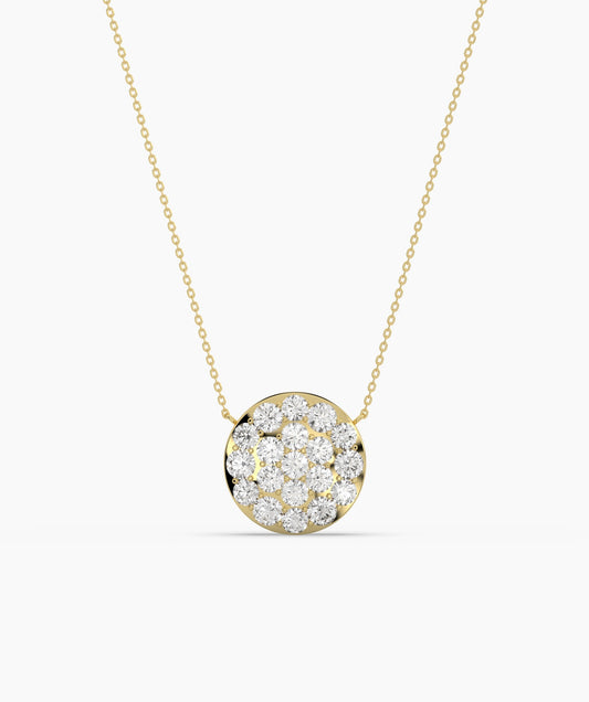 Dazzling 14K Gold & Diamond Necklace