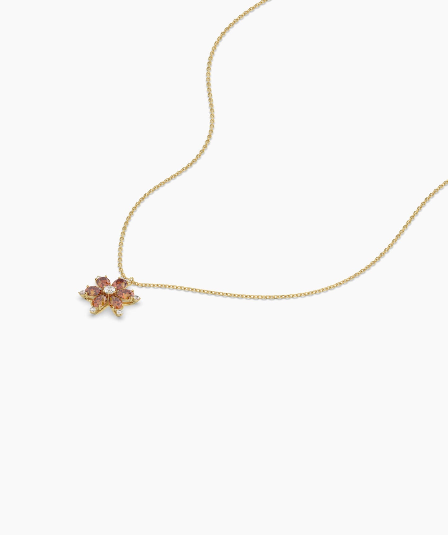Blossom Pendant with Sparkling Accents