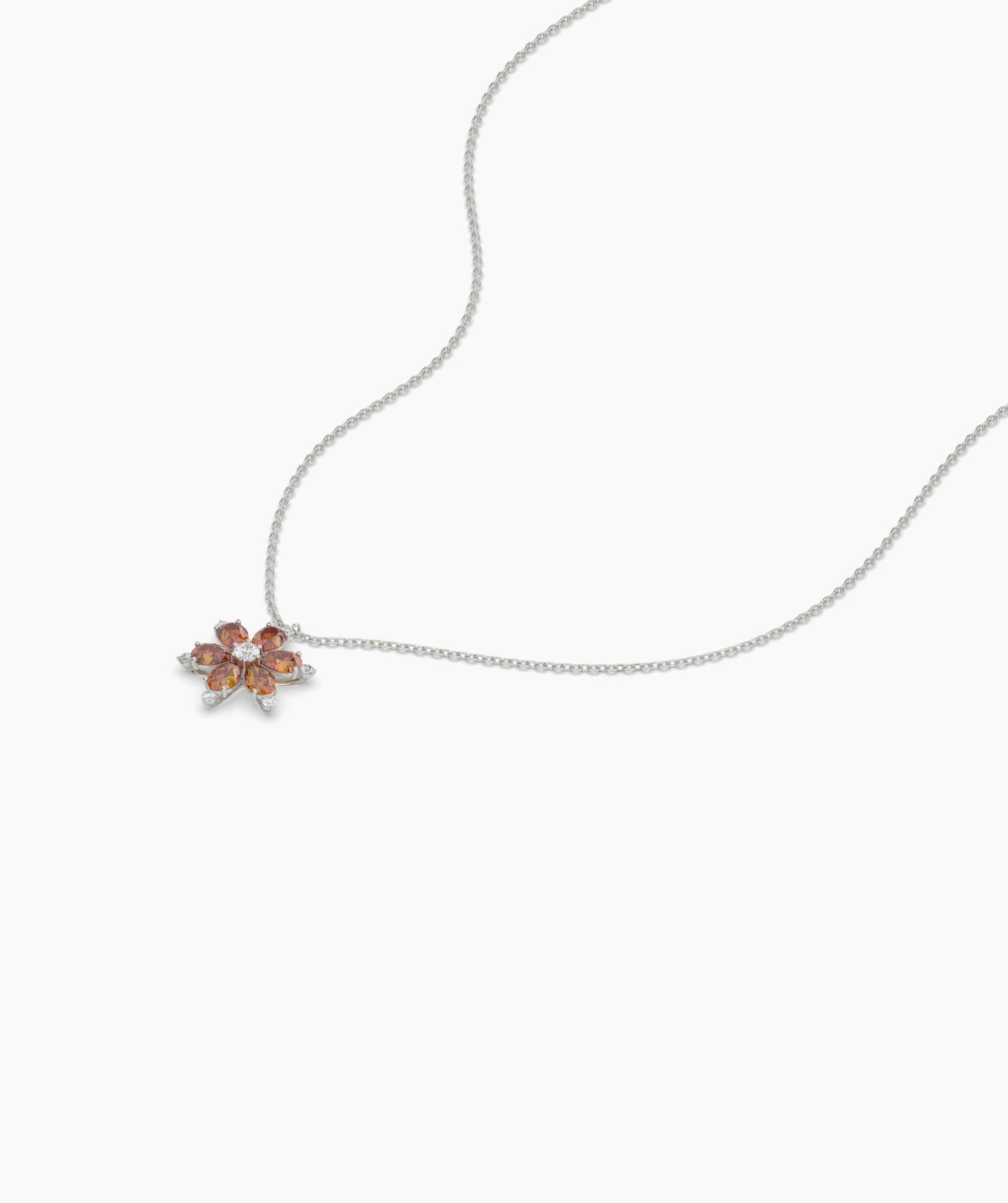 Blossom Pendant with Sparkling Accents