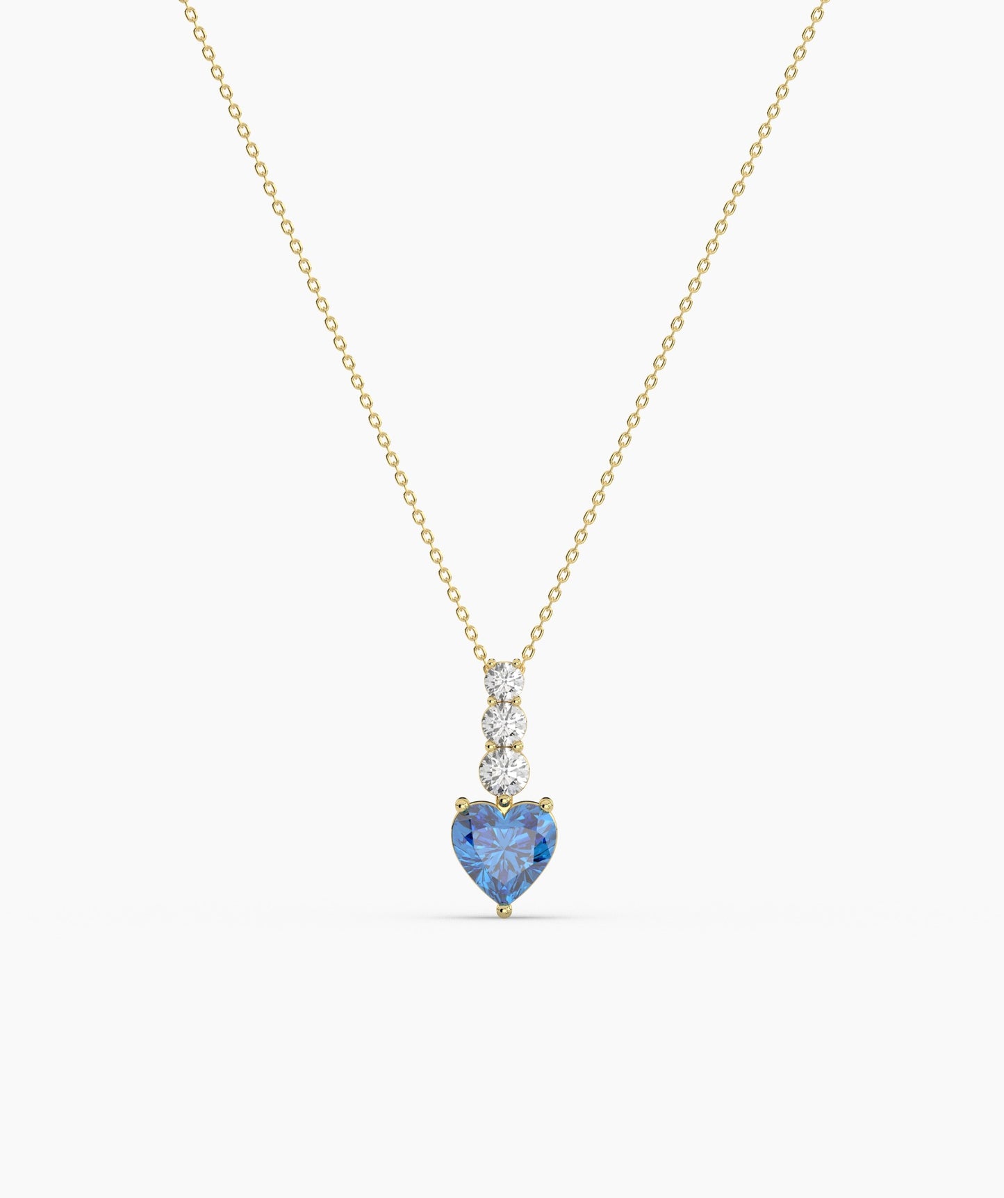 Ocean’s Embrace Heart Necklace