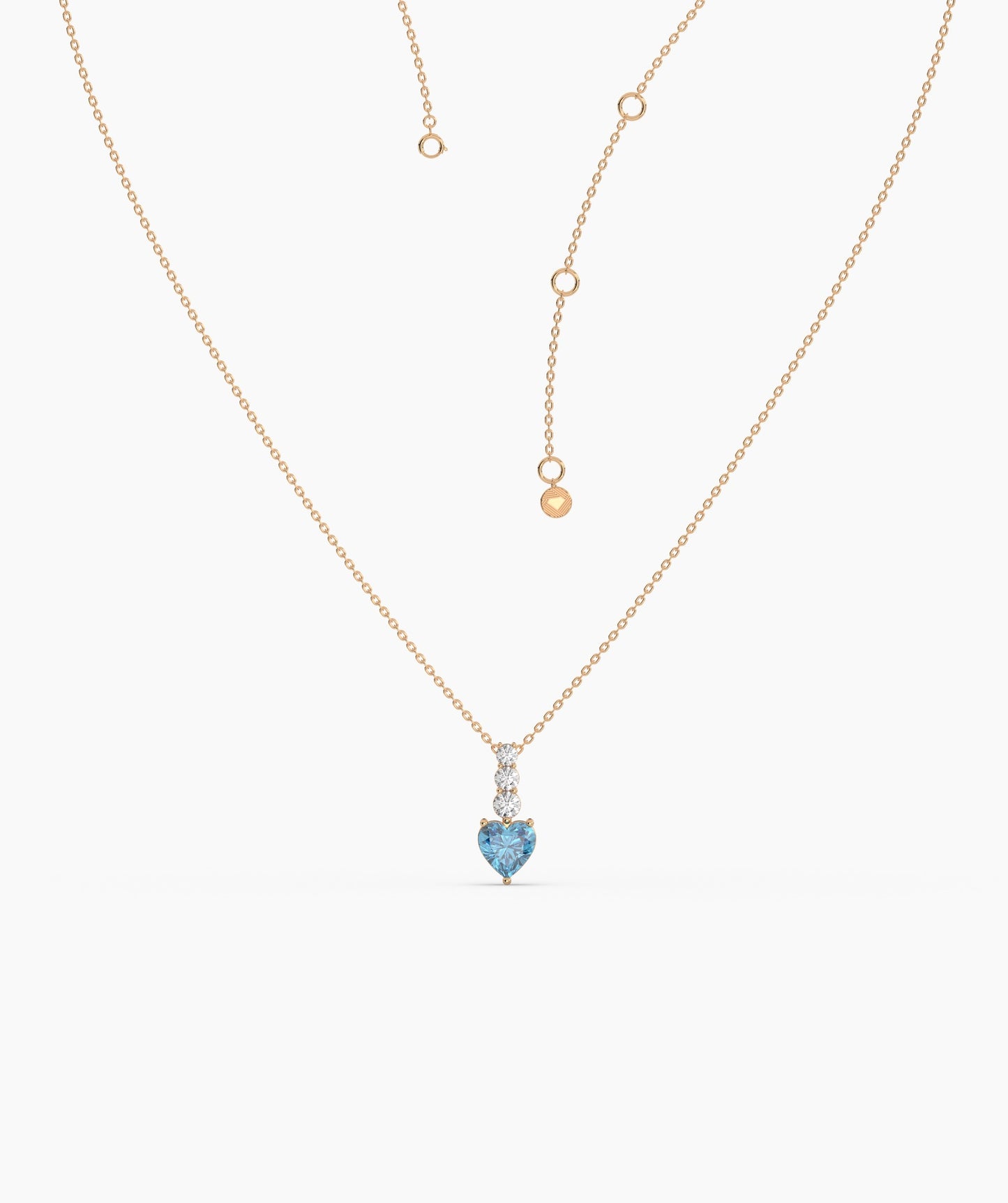 Ocean’s Embrace Heart Necklace
