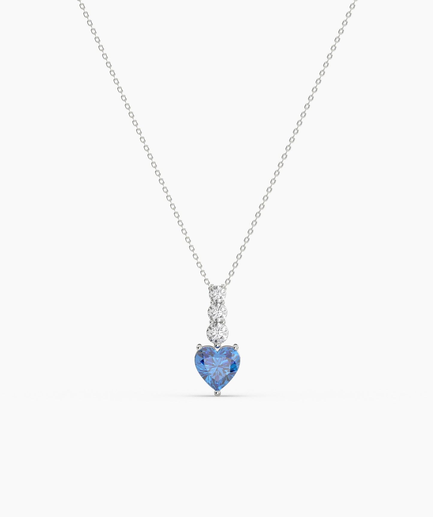 Ocean’s Embrace Heart Necklace