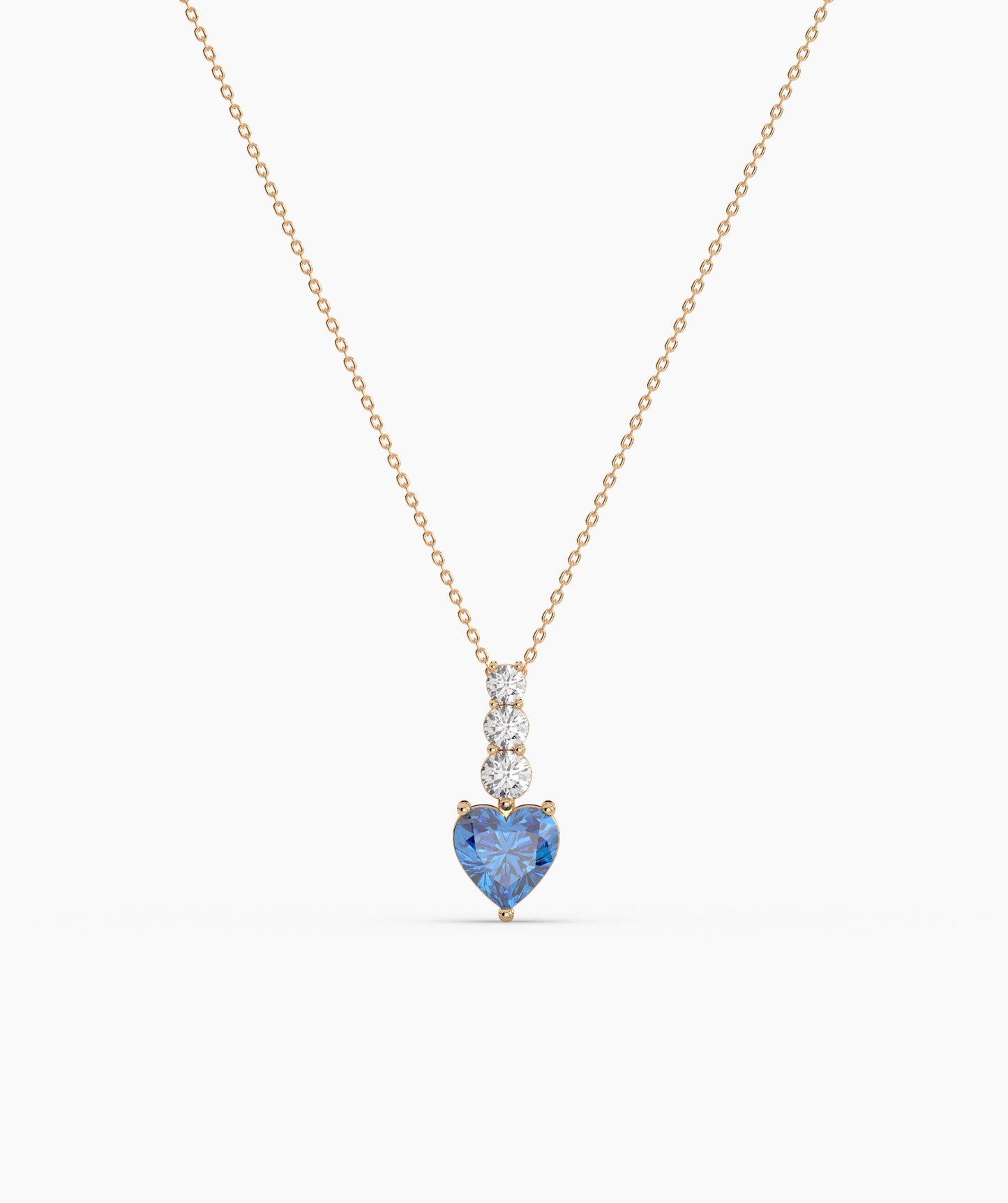 Ocean’s Embrace Heart Necklace