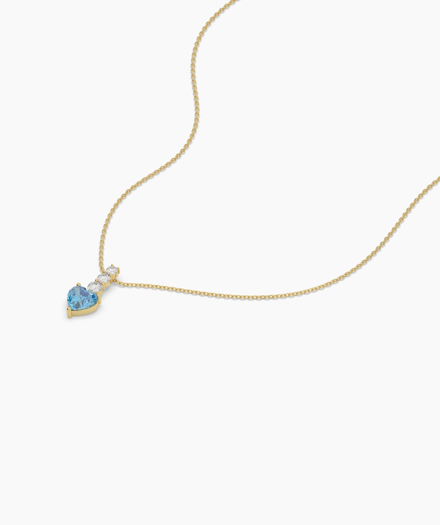Ocean’s Embrace Heart Necklace