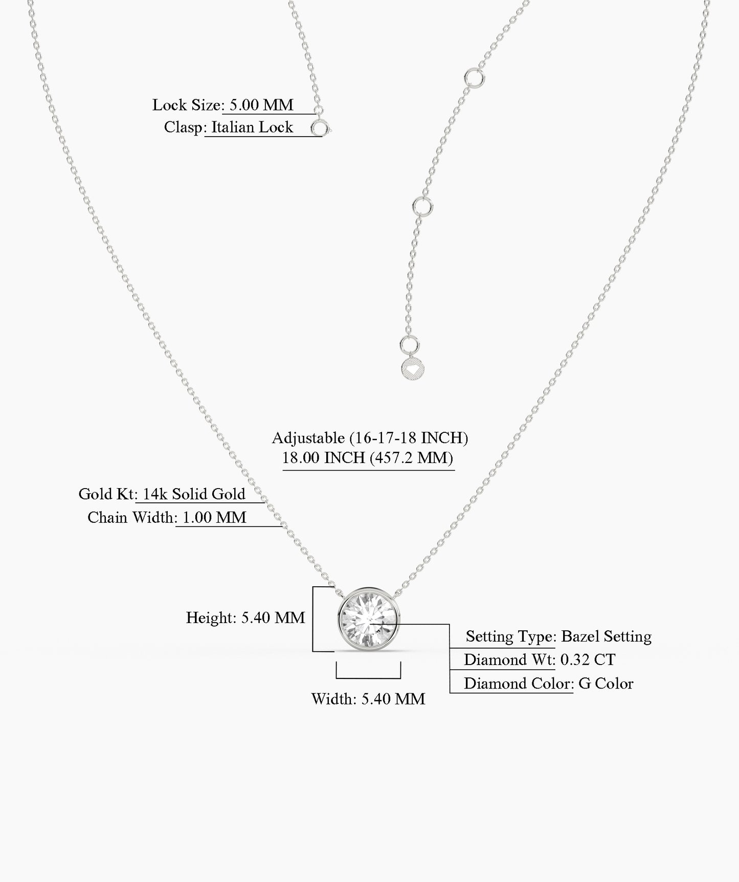 Elegant Diamond Necklace
