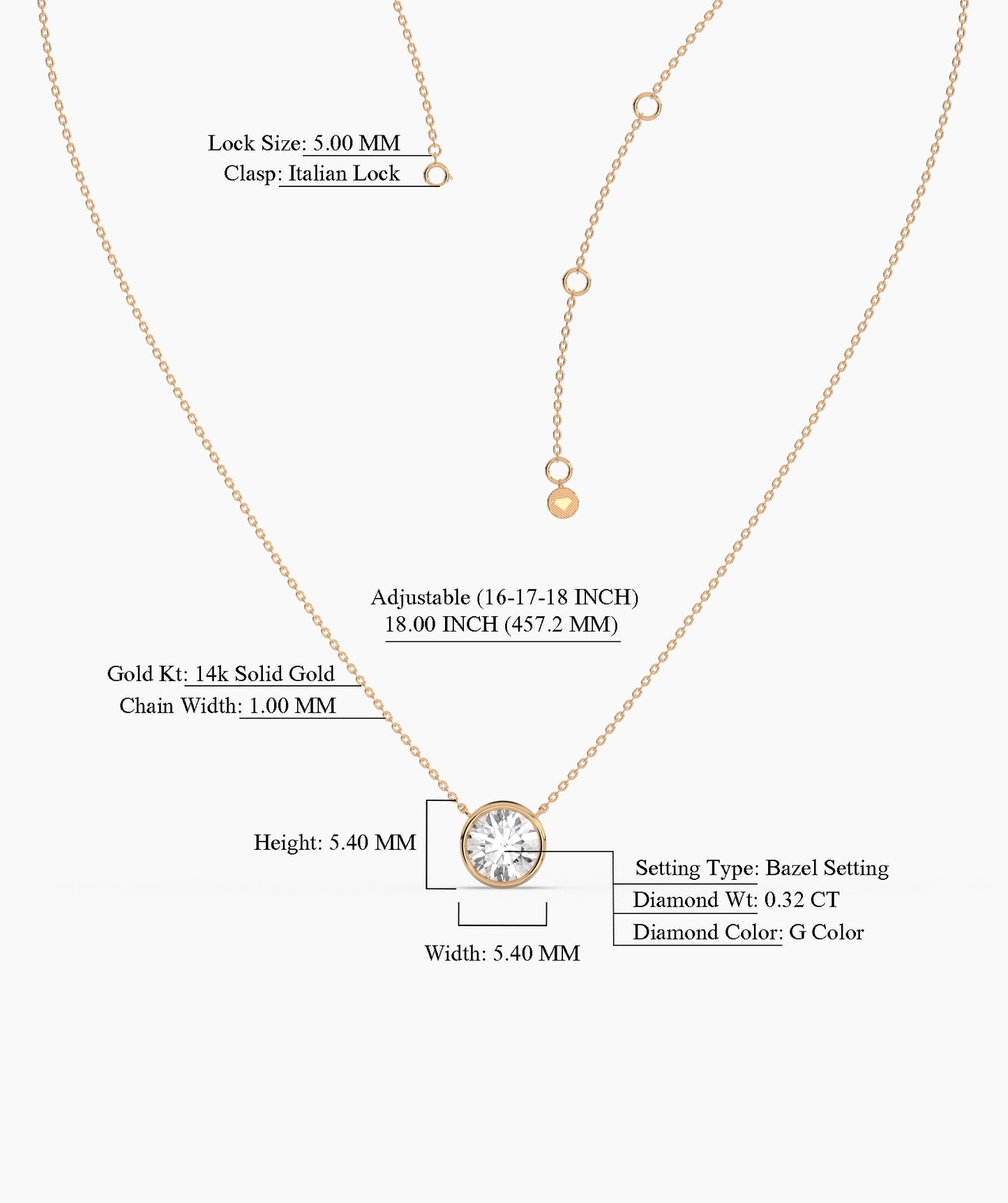 Elegant Diamond Necklace