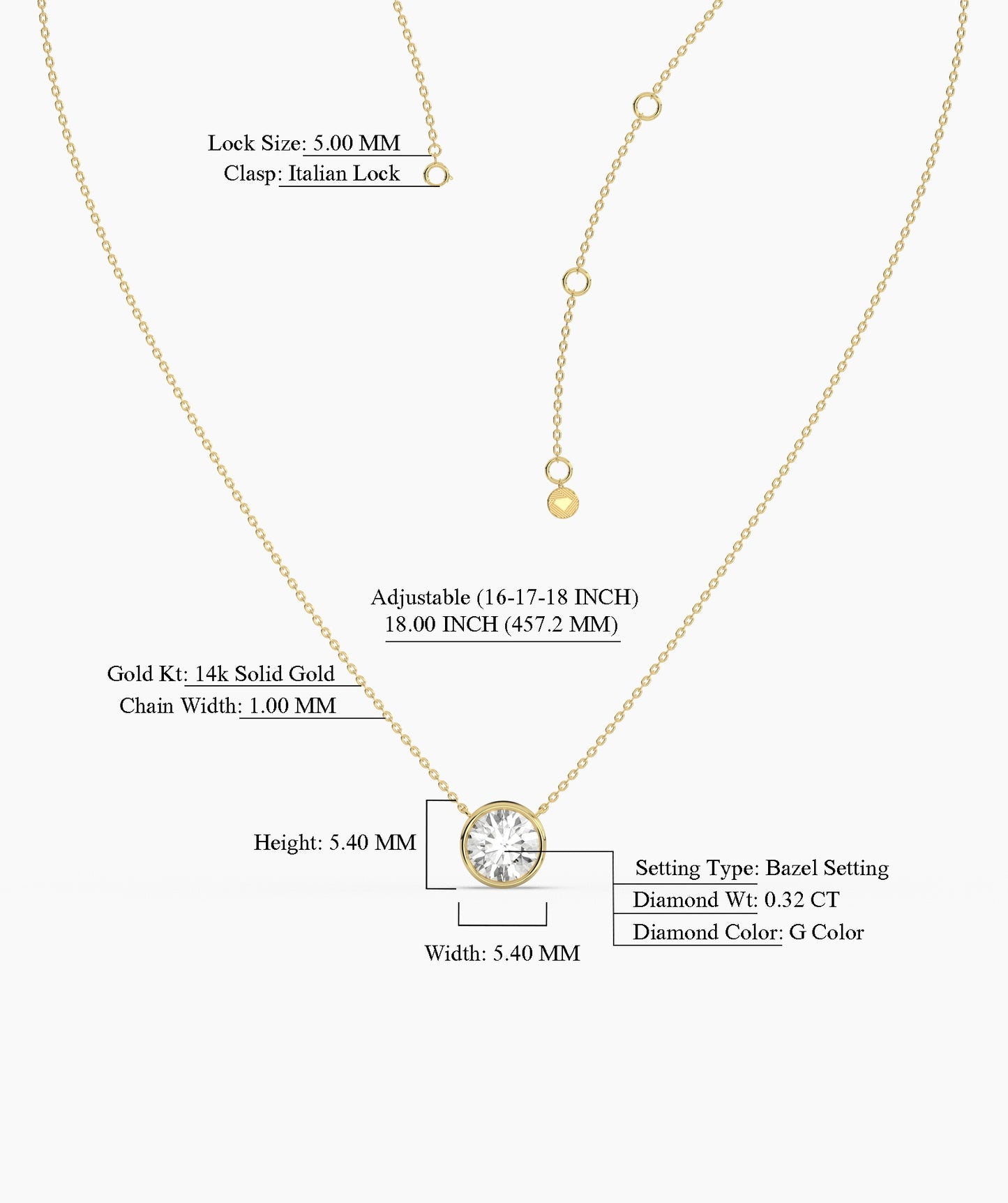 Elegant Diamond Necklace