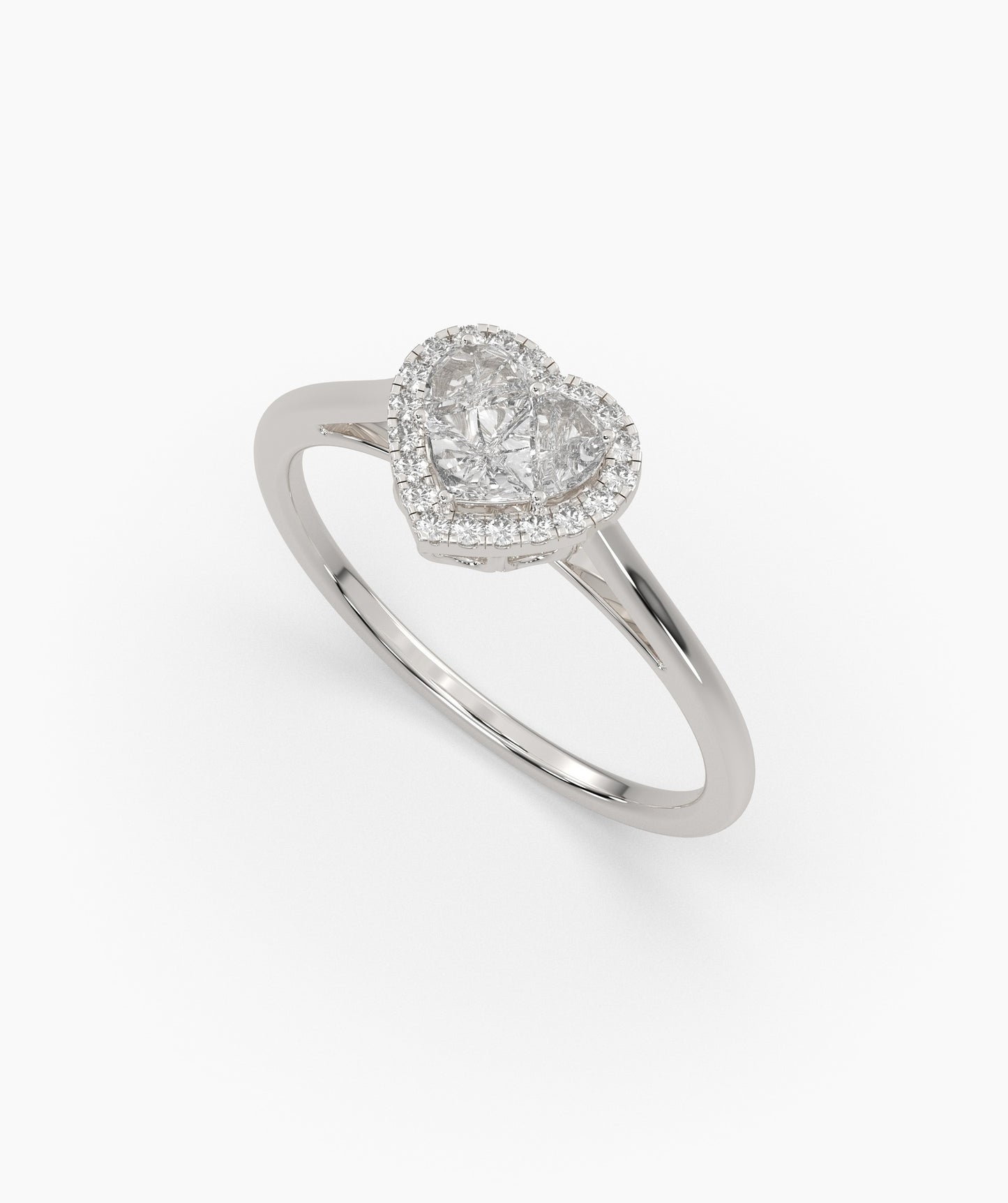 Love’s Glow 14K Gold Heart Ring