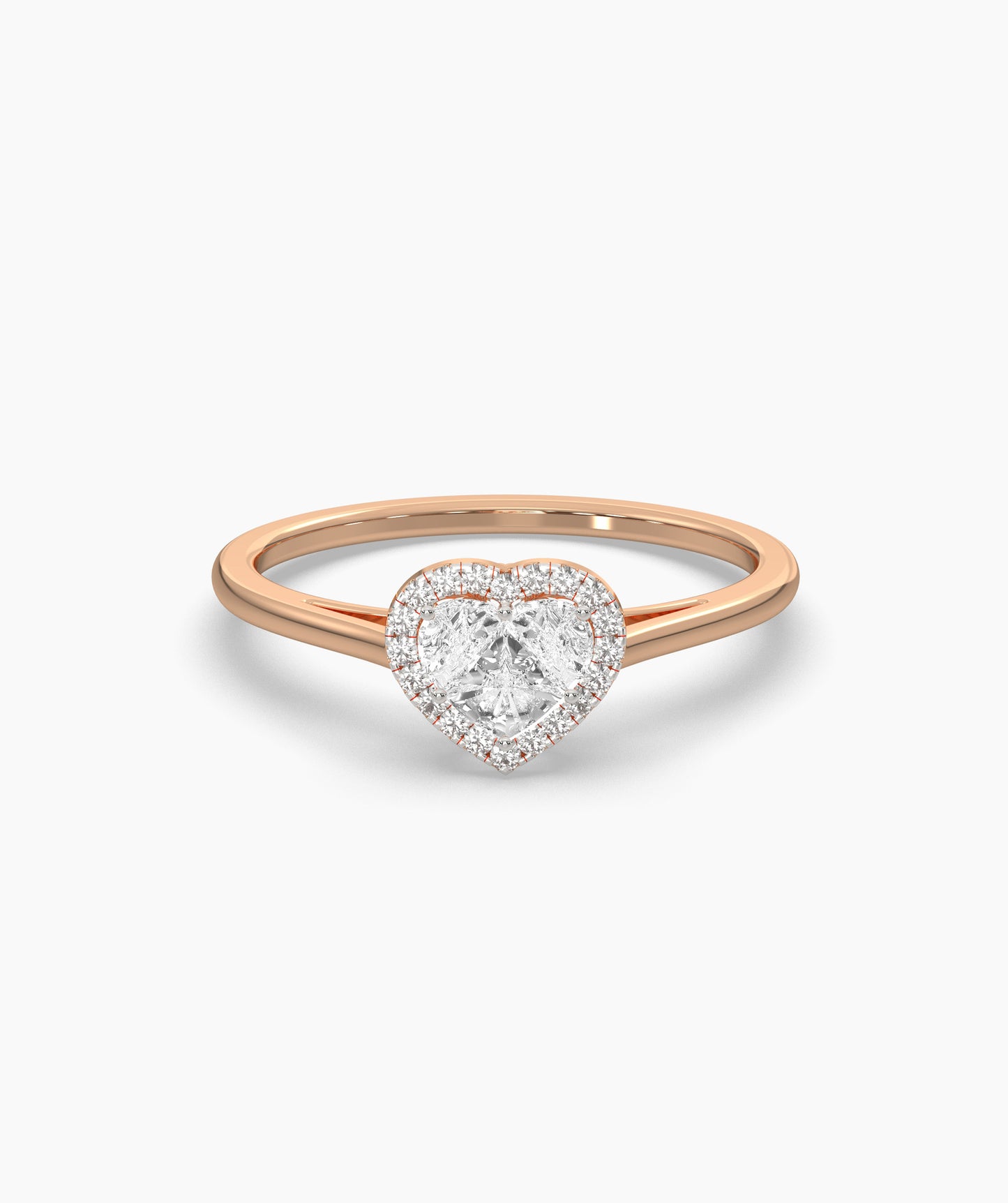Love’s Glow 14K Gold Heart Ring