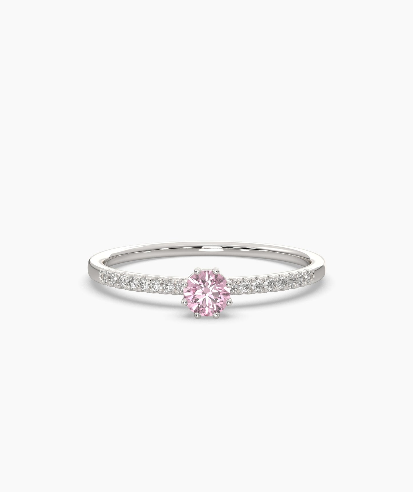14K Solid Gold Statement Ring