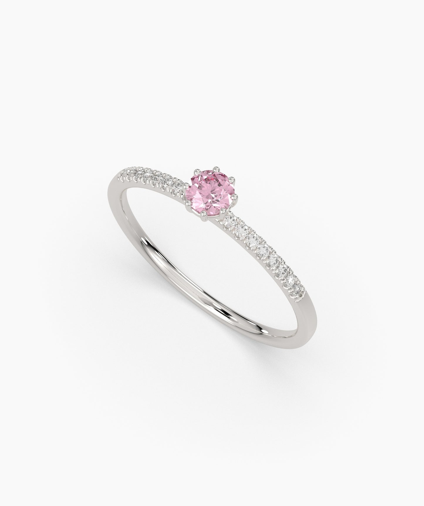 14K Solid Gold Statement Ring
