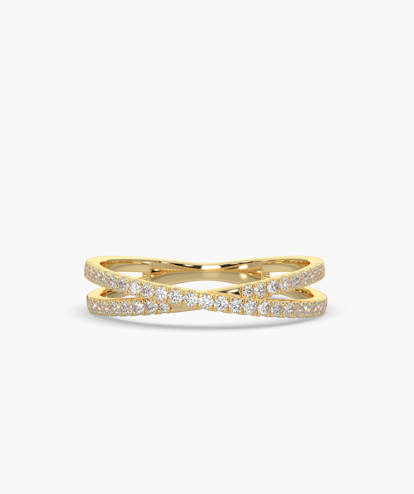 Cross Wedding Band