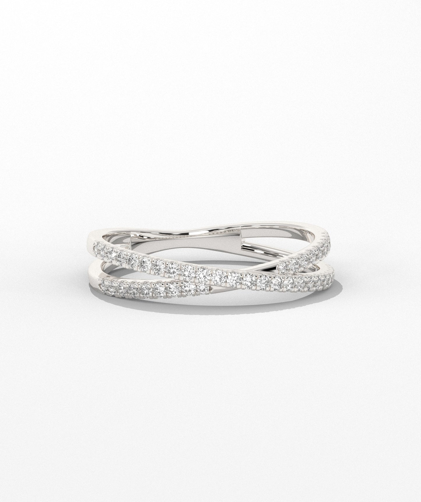 Cross Wedding Band