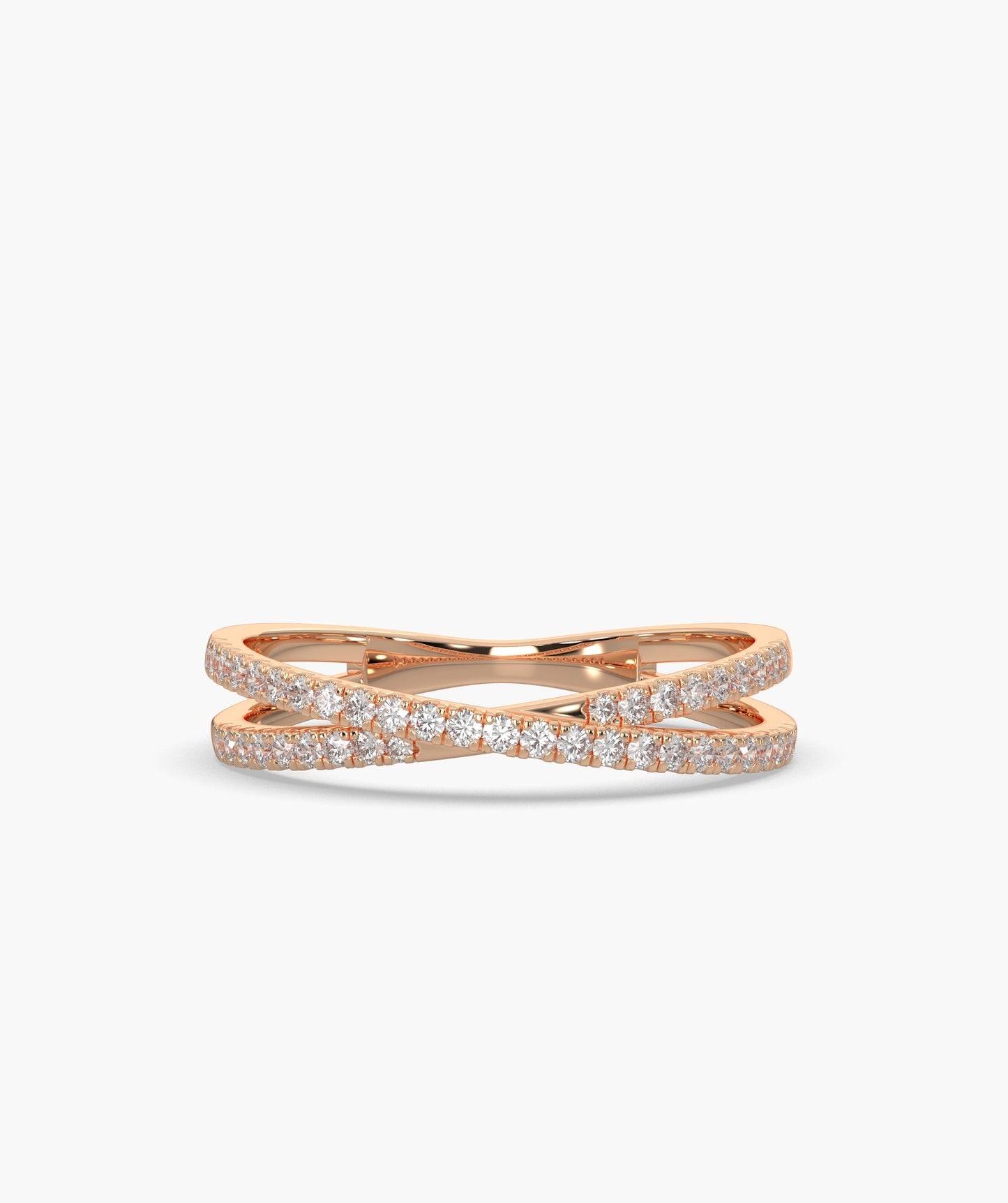 Cross Wedding Band