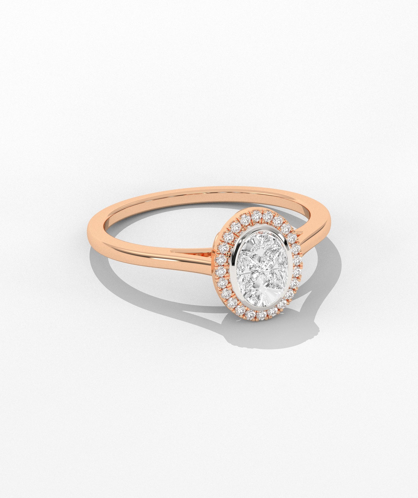 Oval Diamond Ring