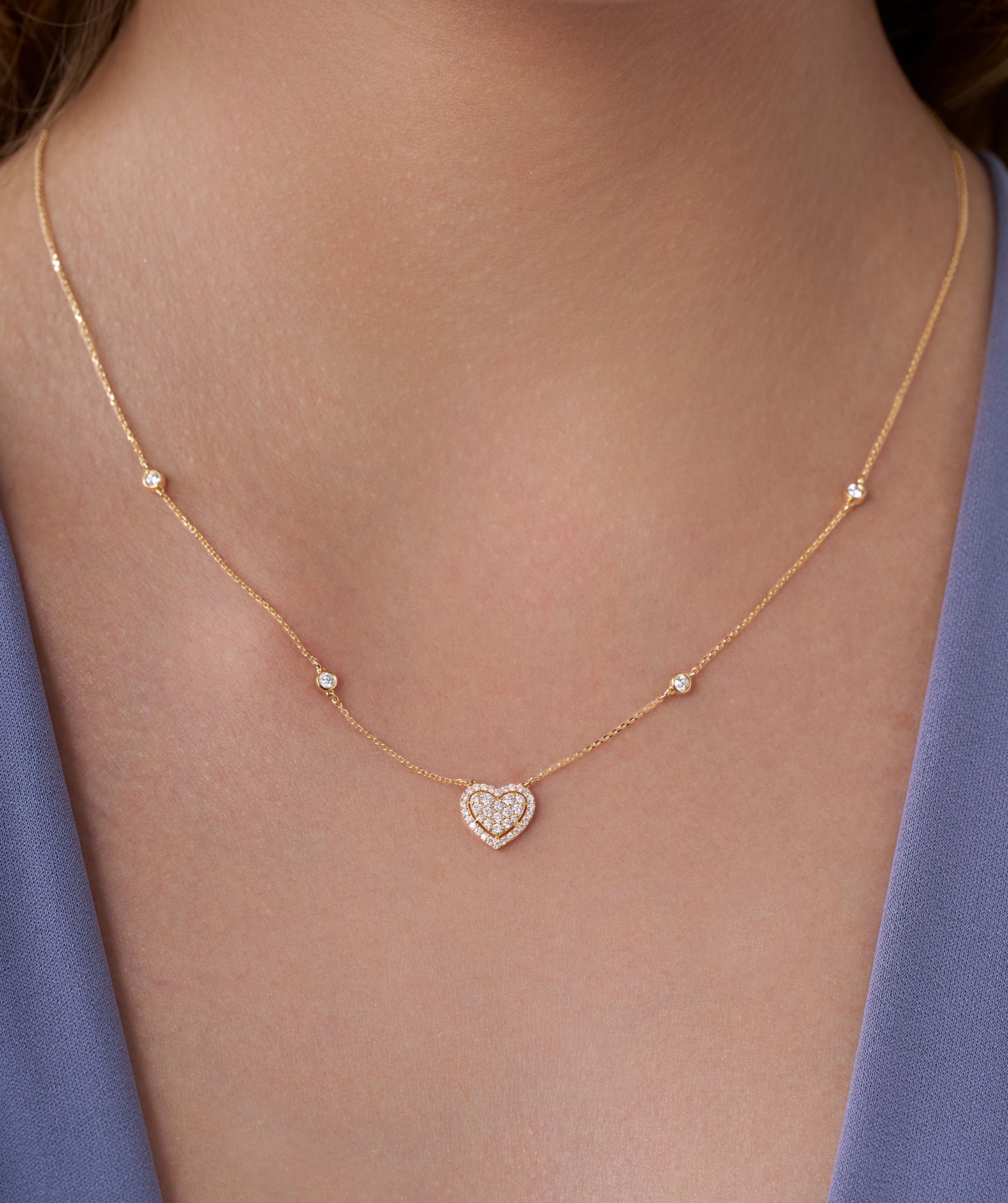 Eternal Love 14K Gold Necklace