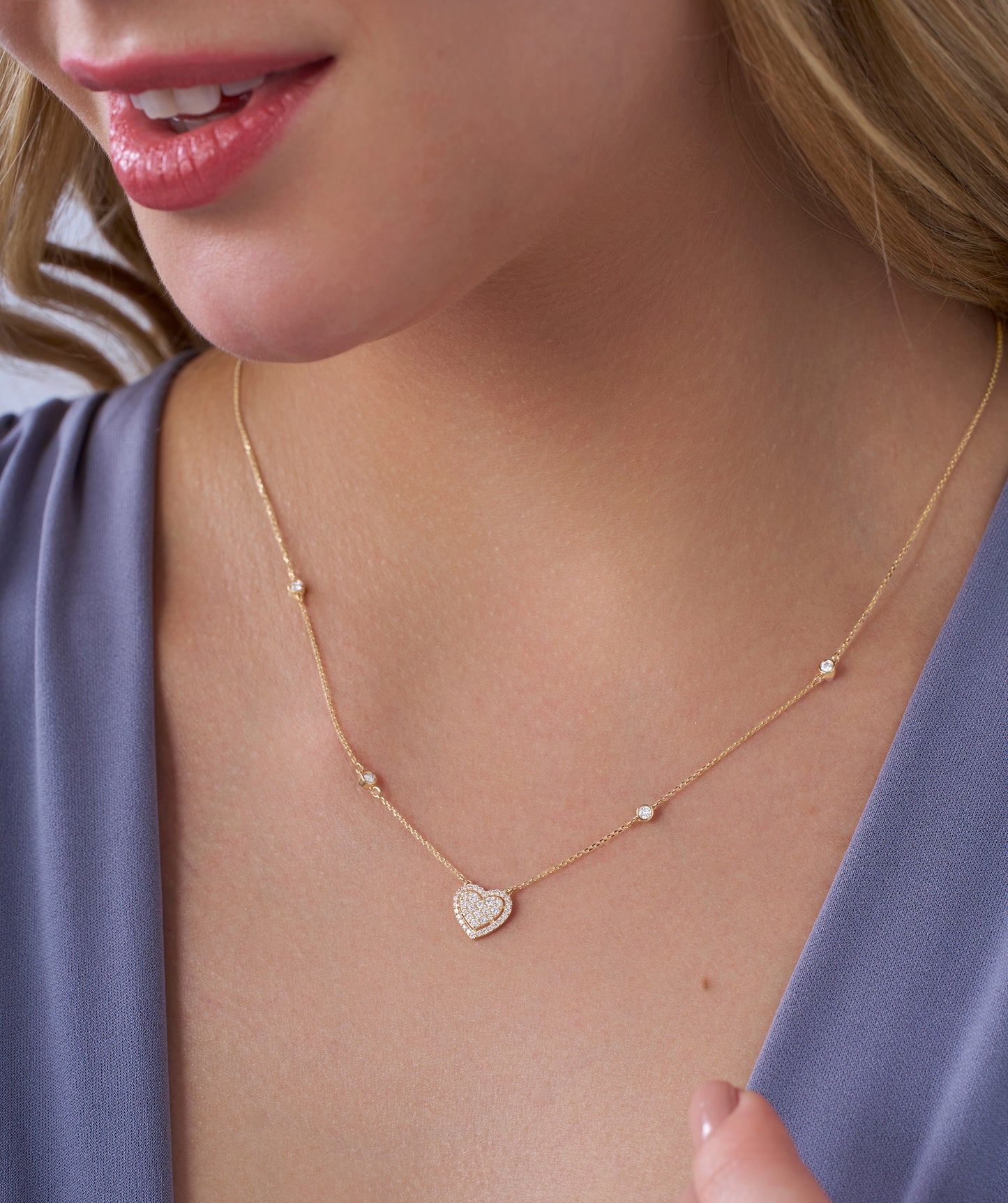 Eternal Love 14K Gold Necklace