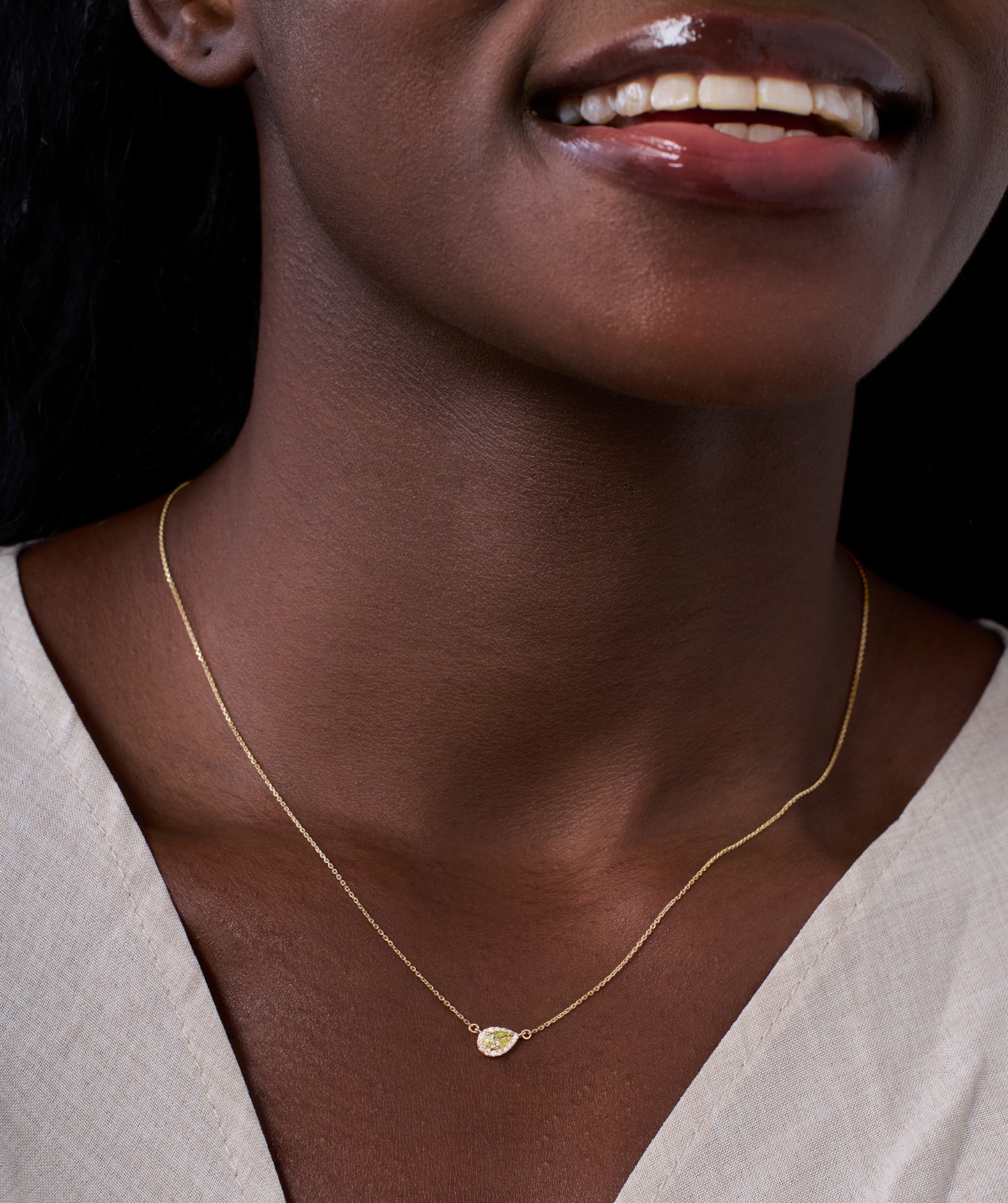 Celestial Shine Drop Pendant