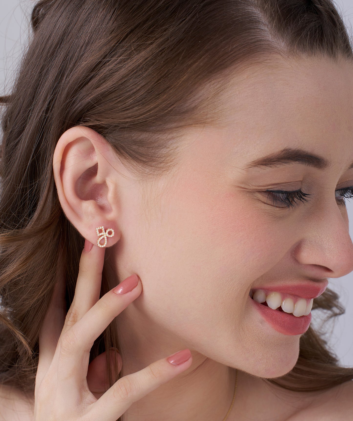 Chic Interlace Diamond Earrings