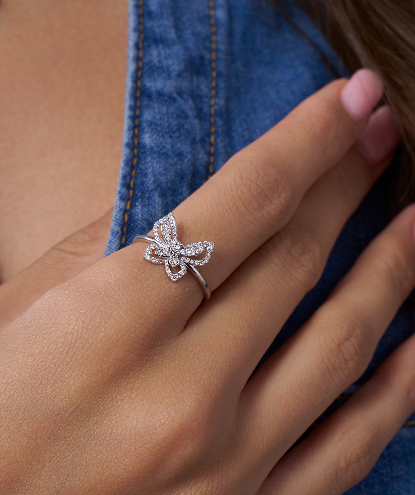 Butterfly Diamond Set